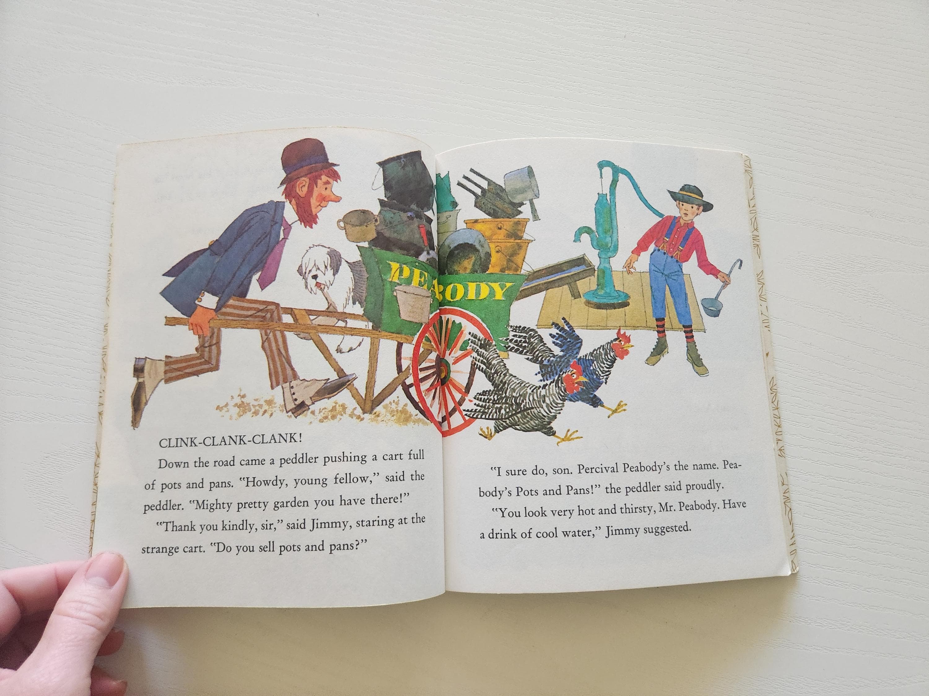 The Runaway Squash: Vintage Little Golden Book (1976) - image 4