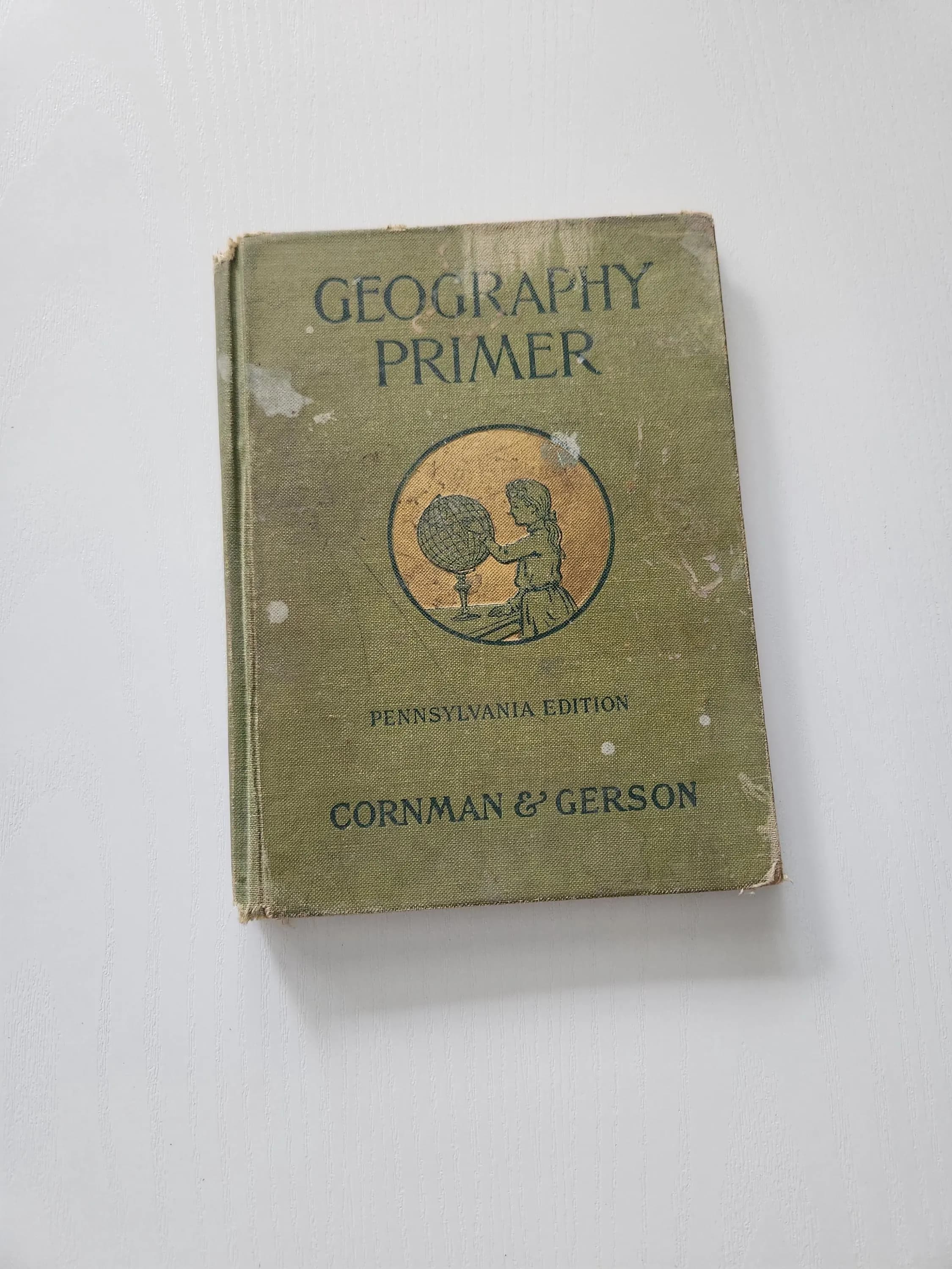 Antique Geography Primer Pennsylvania Edition – Textbook by Corman & Gerson