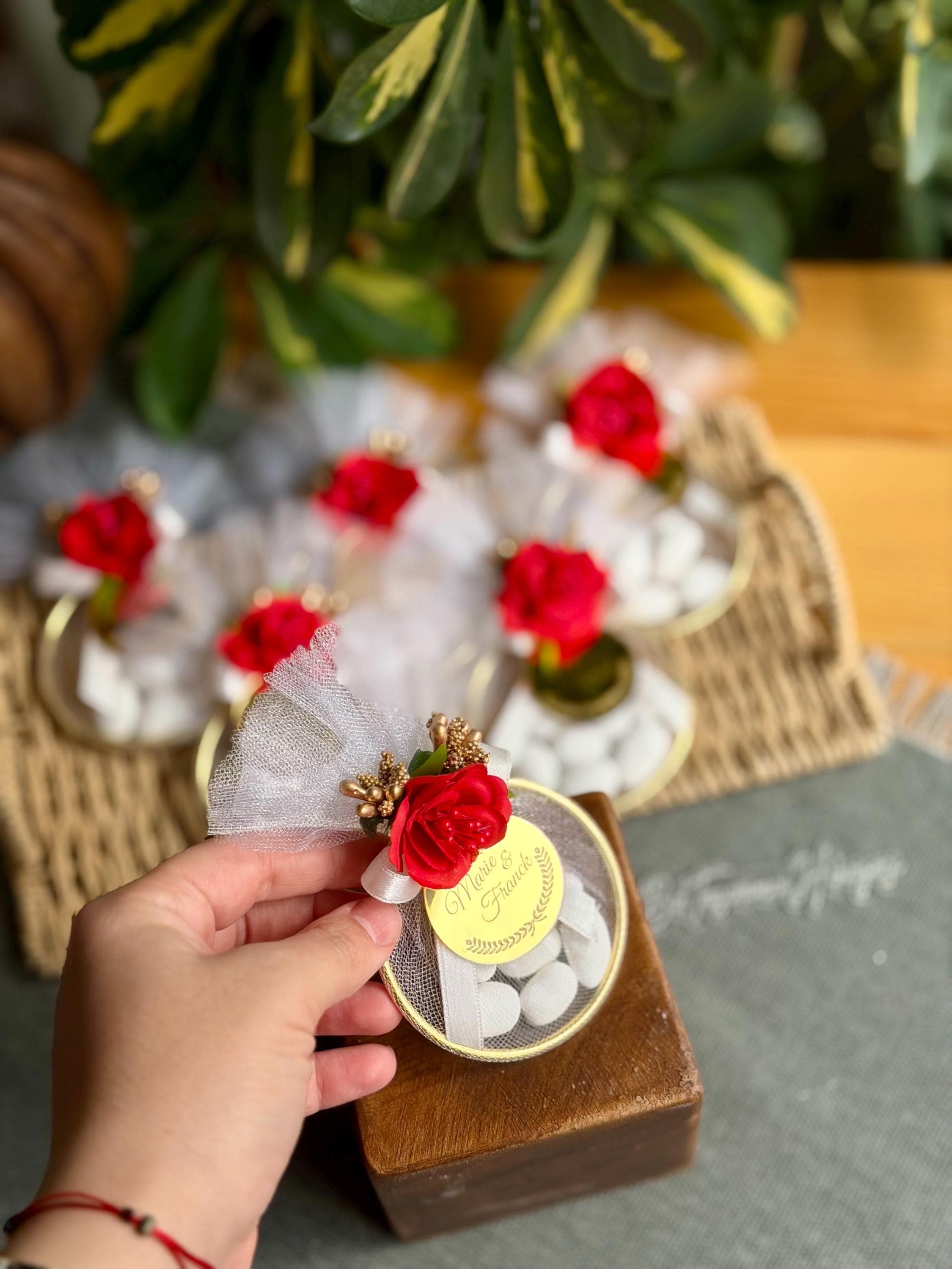 Personalized Wedding Almond Candy Favors: Elegant Party Gift - image 5