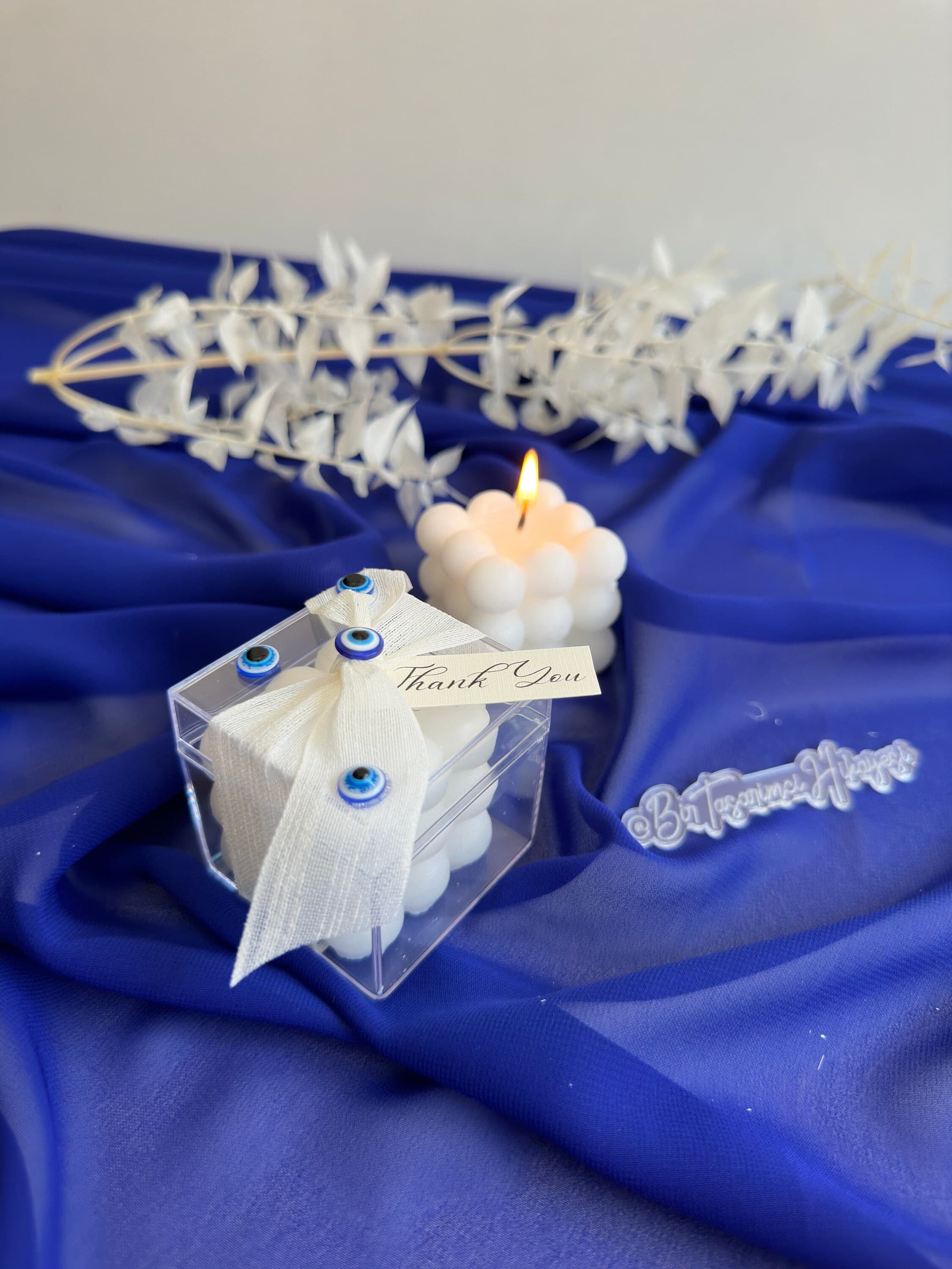 Bubble Candle Favors: Boxed Bridal Shower, Bulk Party Gift