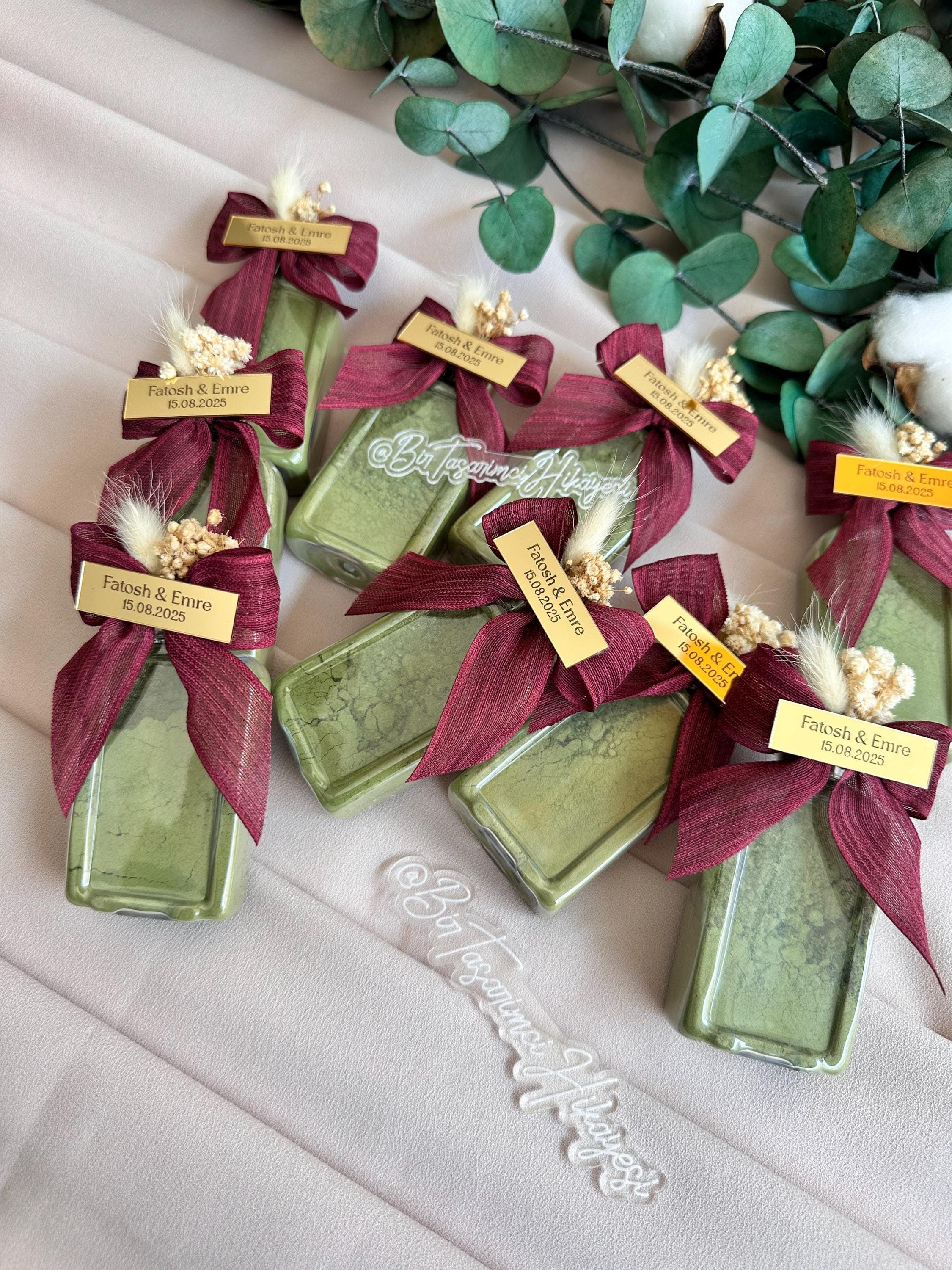 Personalized Wedding Henna Favors: Bridal Shower, Henna Night Gifts - image 3