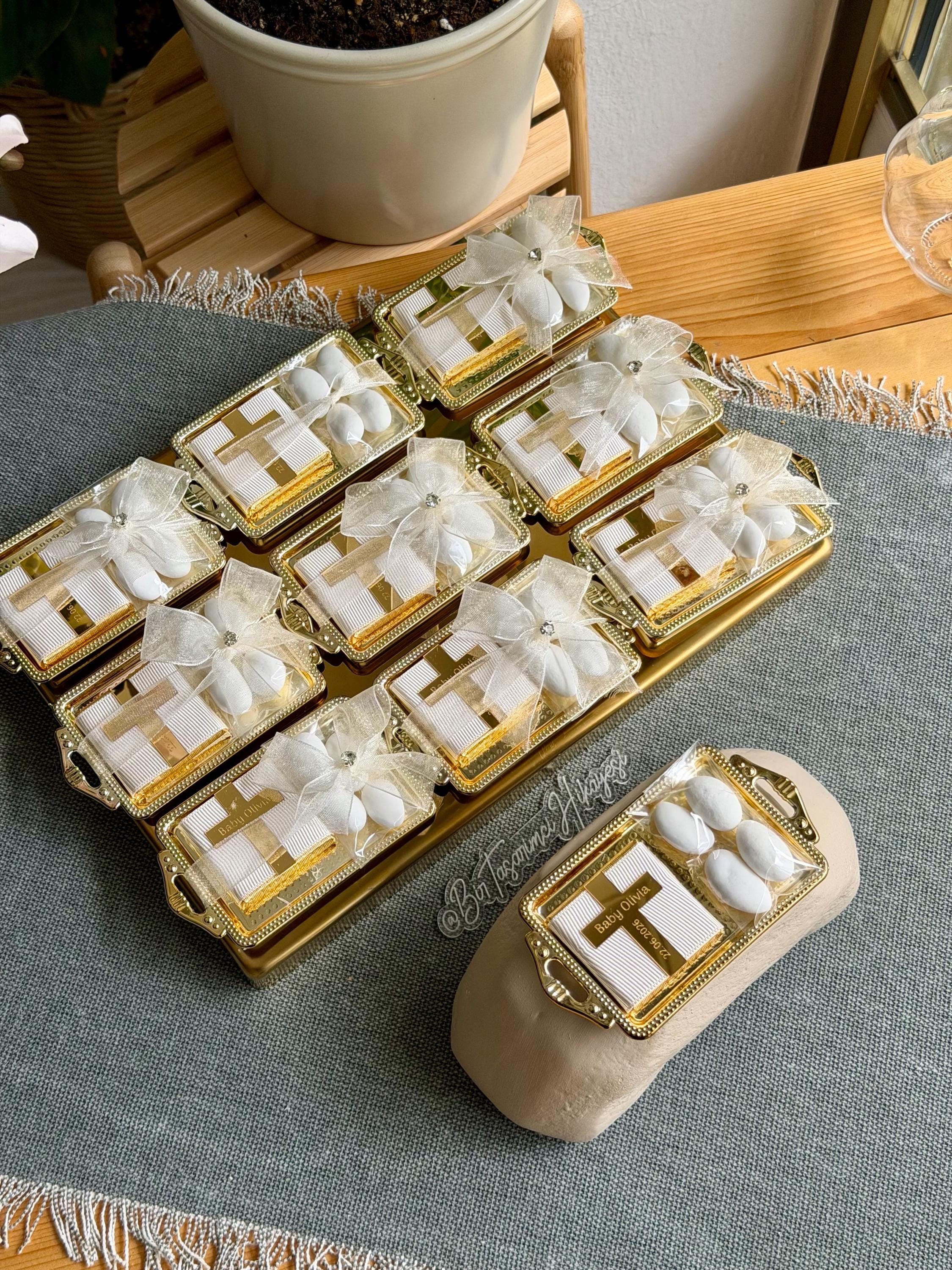 personalized baptism candies: Christening Keepsake favor, Custom Baptism Chocolate Favors - image 4