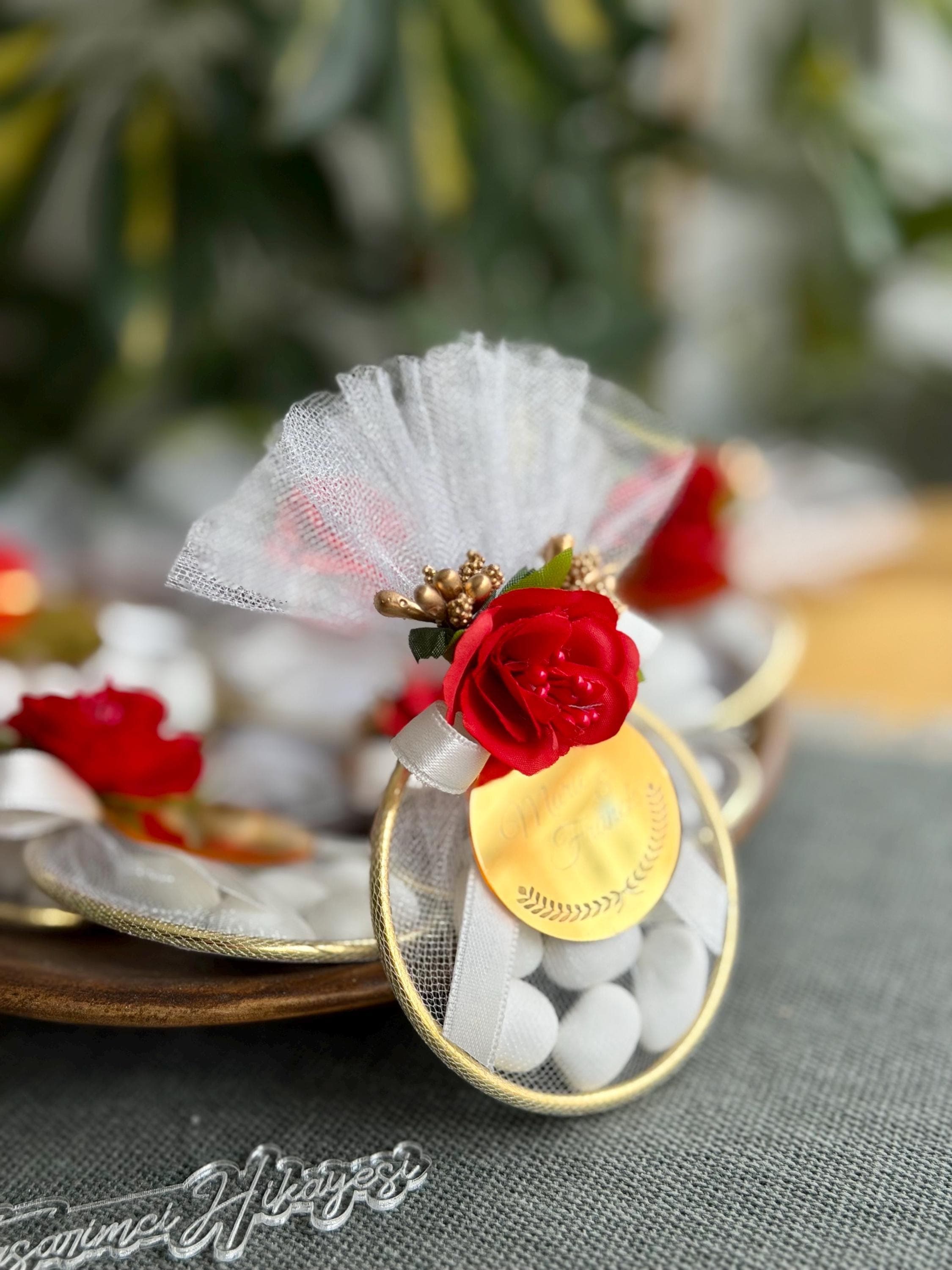Personalized Wedding Almond Candy Favors: Elegant Party Gift - image 4