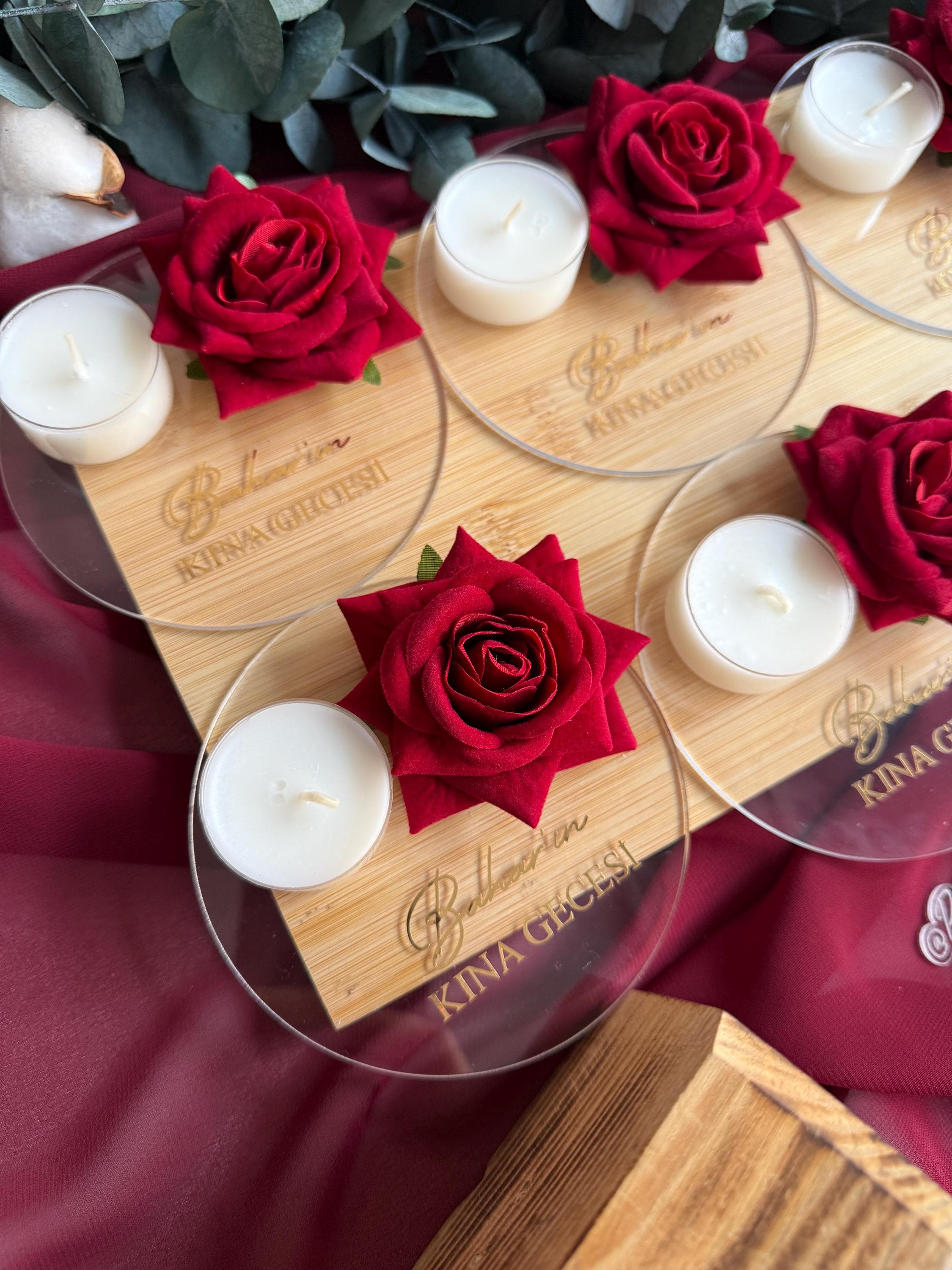 Personalized Henna Candles: Elegant Celebration Favors - image 5