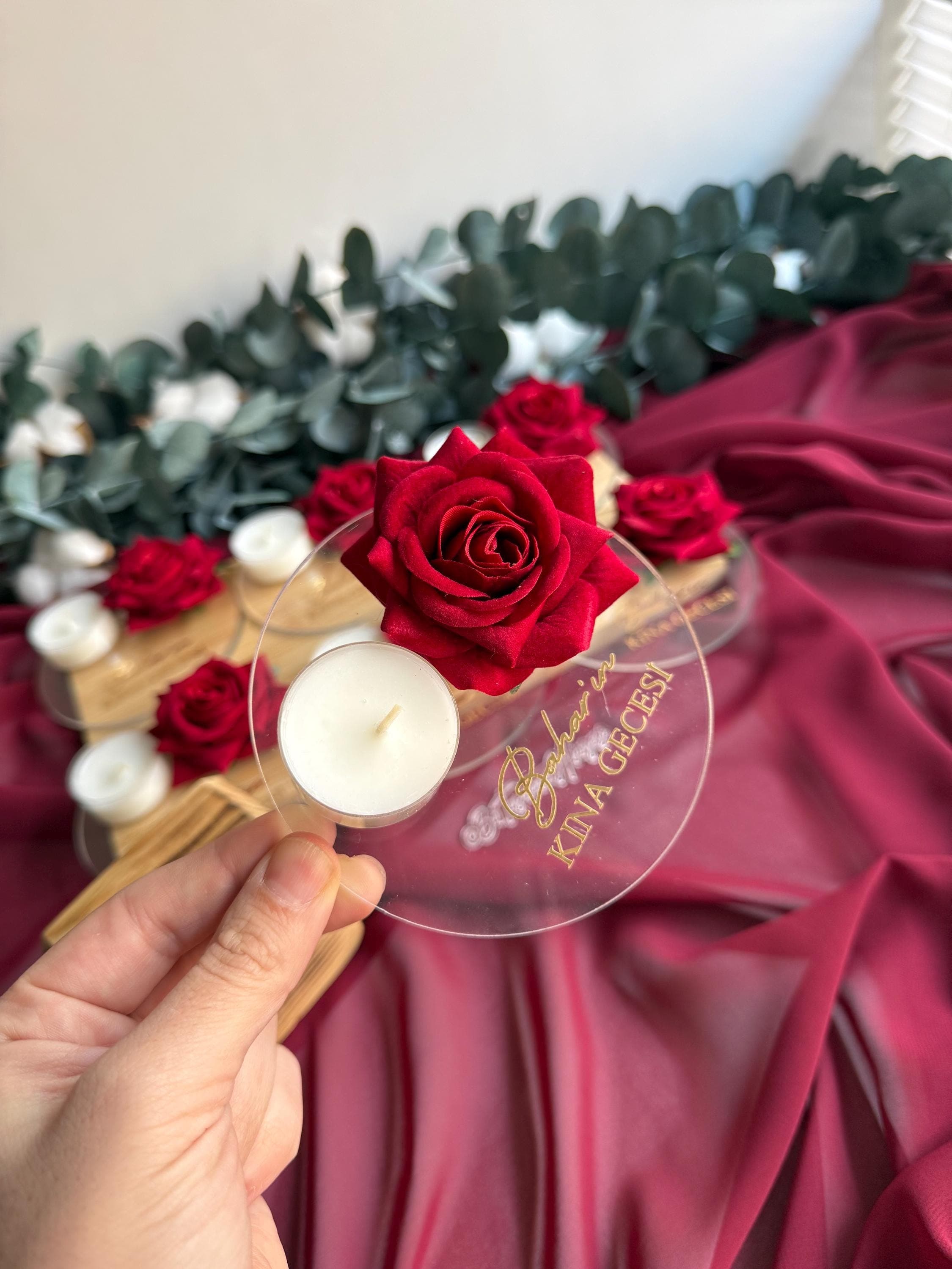 Personalized Henna Candles: Elegant Celebration Favors - image 4