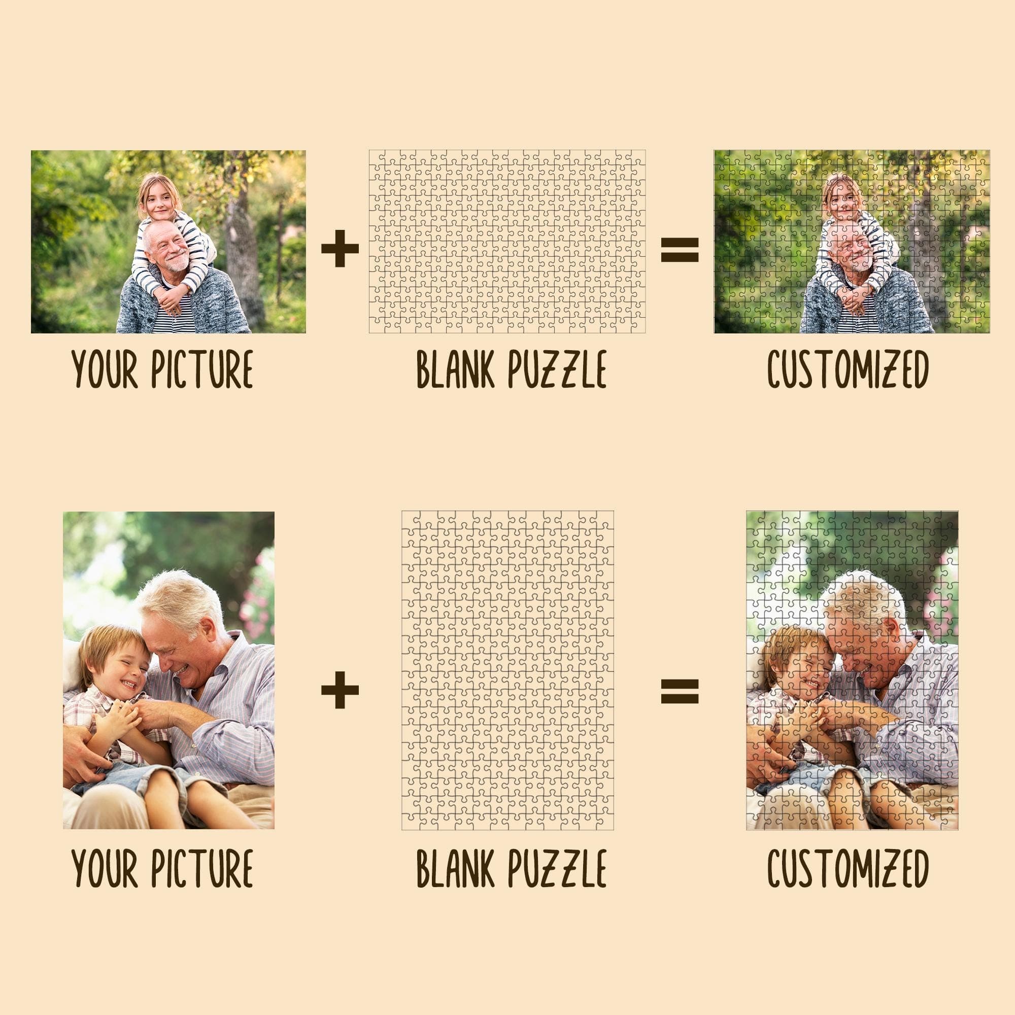 Personalized Islamic Family Photo Puzzle: Ramadan Eid Gift - image 5