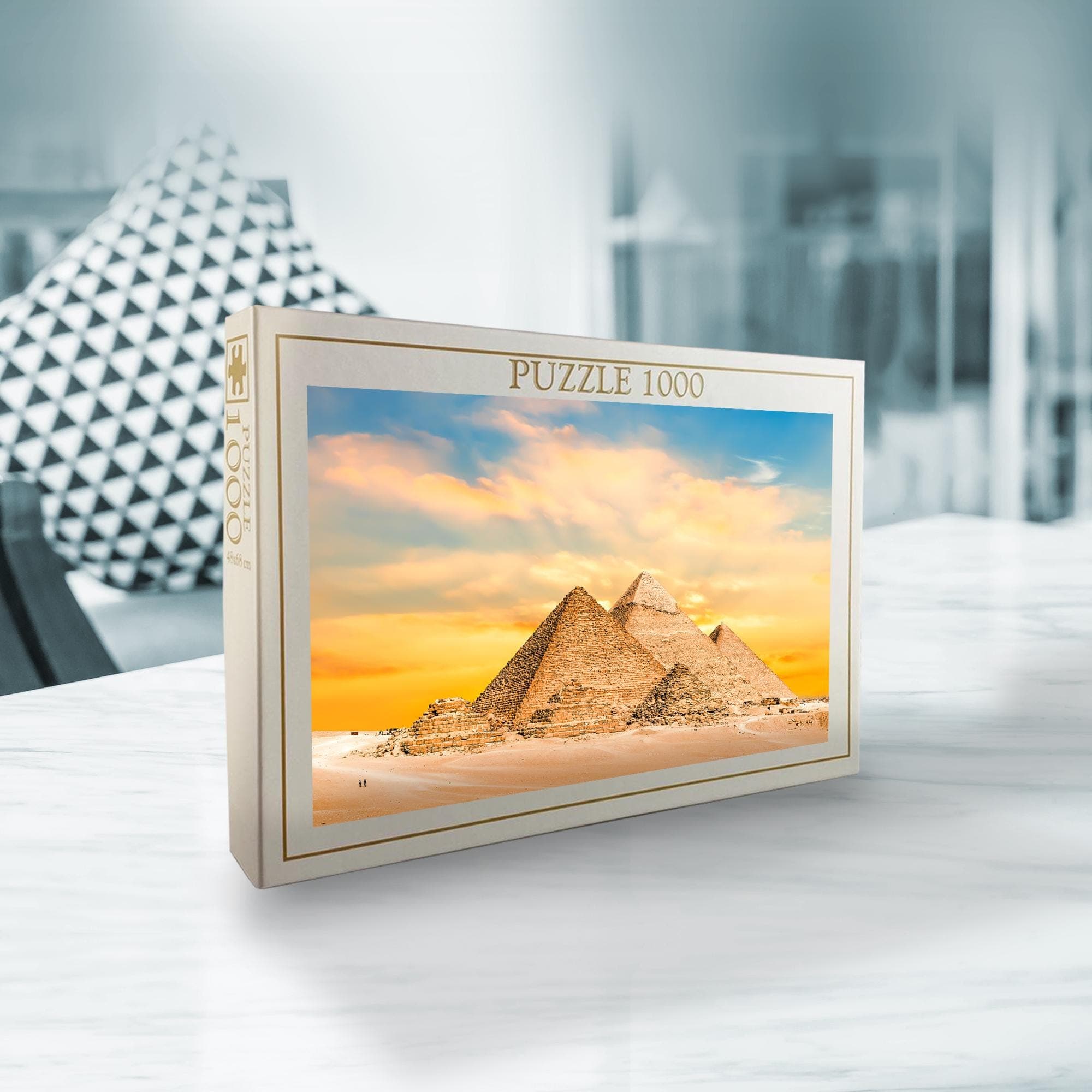 Egyptian Pyramids Jigsaw Puzzle: Ancient Egypt Gift (100-1000 Pieces) - image 5