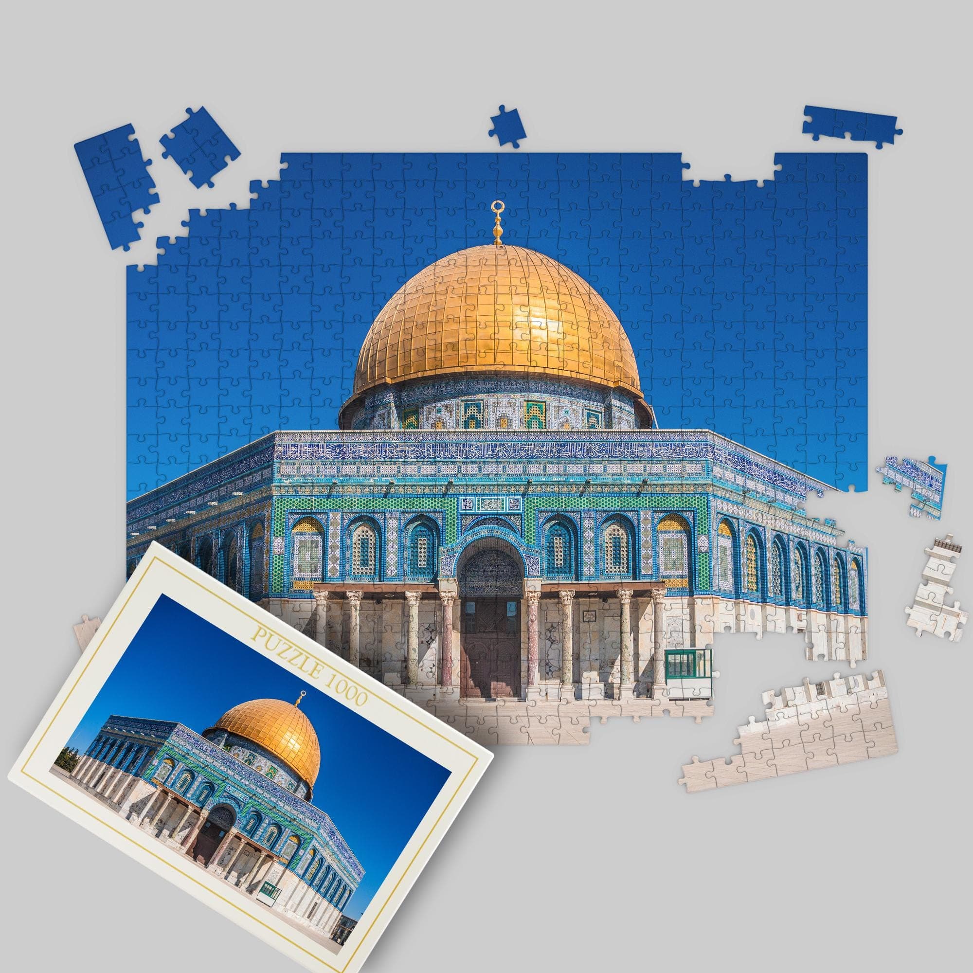 Al-Aqsa Mosque Puzzle: Muslim Jigsaw, Ramadan Eid Gift - image 3