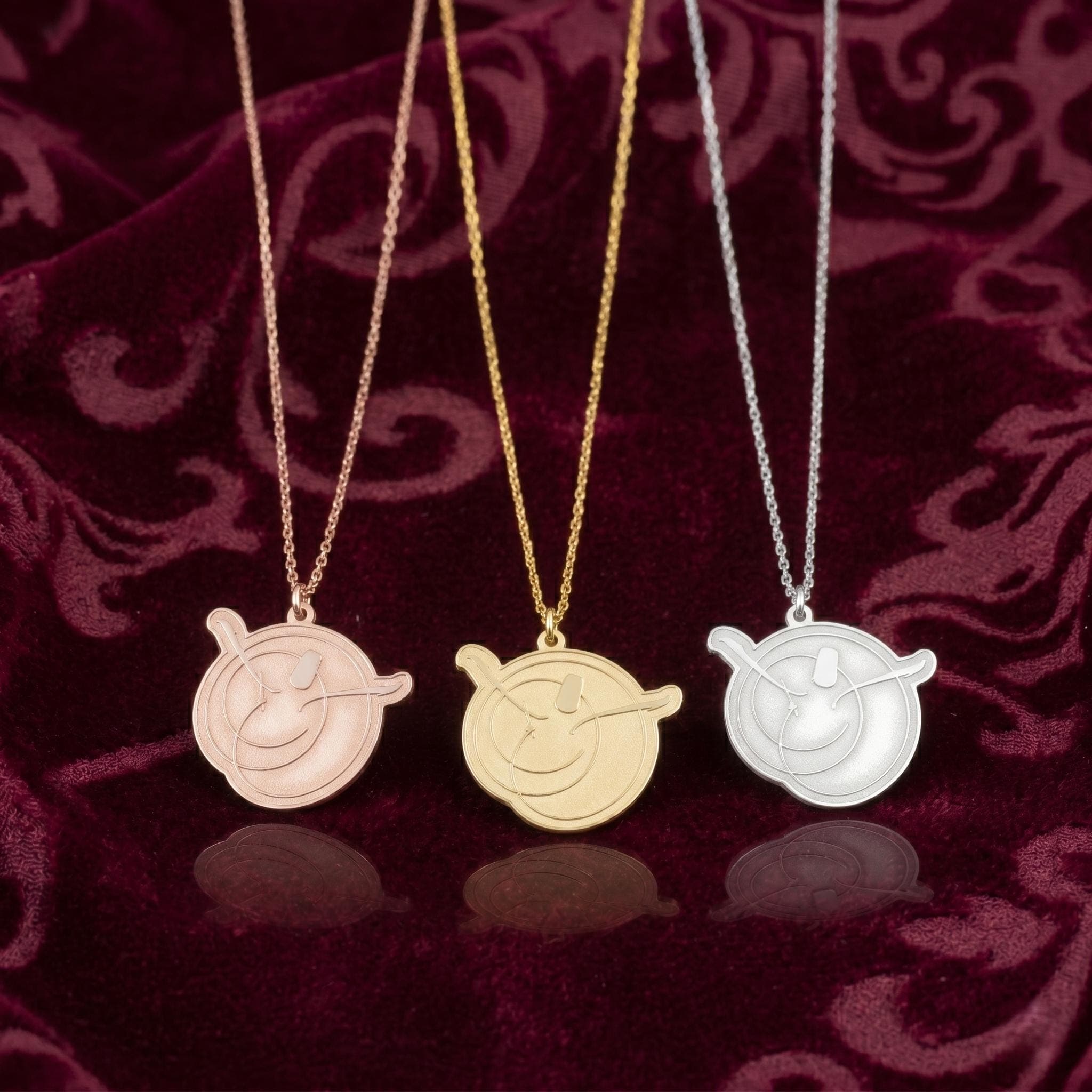 Sufi Dervish Necklace: 24K Gold Plated Mevlana 925 Sterling Silver Jewelry - image 3