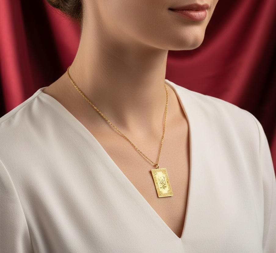 Material: 100% Solid 925 Sterling Silver

Finishes: Sterling Silver ∙ 24K Gold Plated ∙ Rose Gold Plated

Chain Lengths: 14” to 22” (Total length including charm)

Packaging: Arrives in a durable, elegant wooden gift box – ready for gifting!