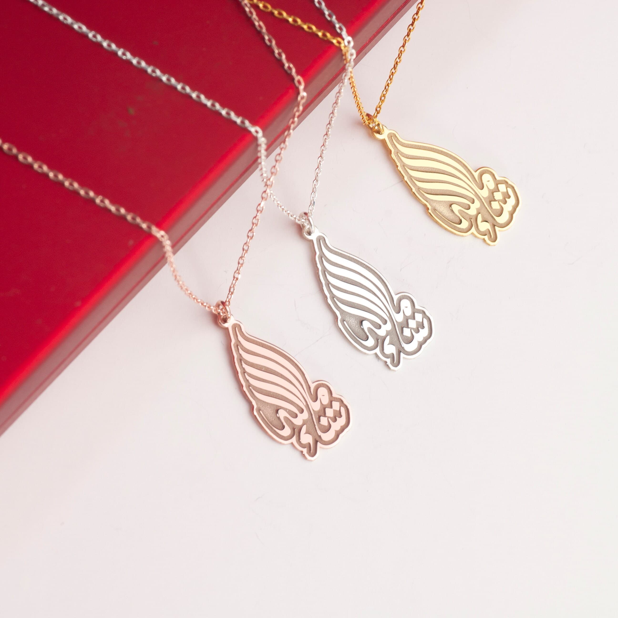 Mashallah Calligraphy Necklace: 24K Gold Sterling Silver Islamic Pendant - image 3