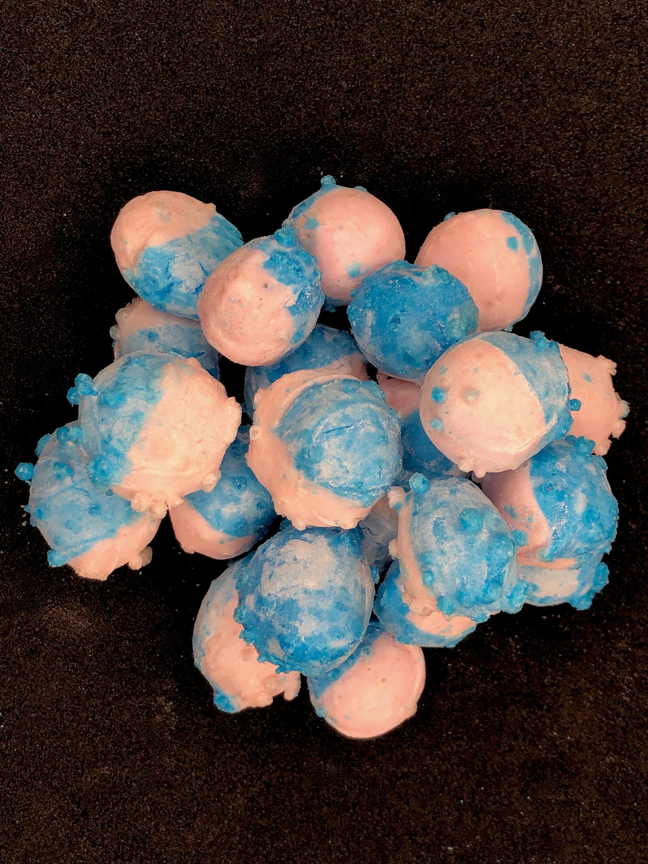 UK Freeze Dried Blue Raspberry Bon Bons - British Retro Sweets|Blue Raspberry Flavour|Party Bag Ideas|Crunchy Sweets|Thank you present|candy - image 3