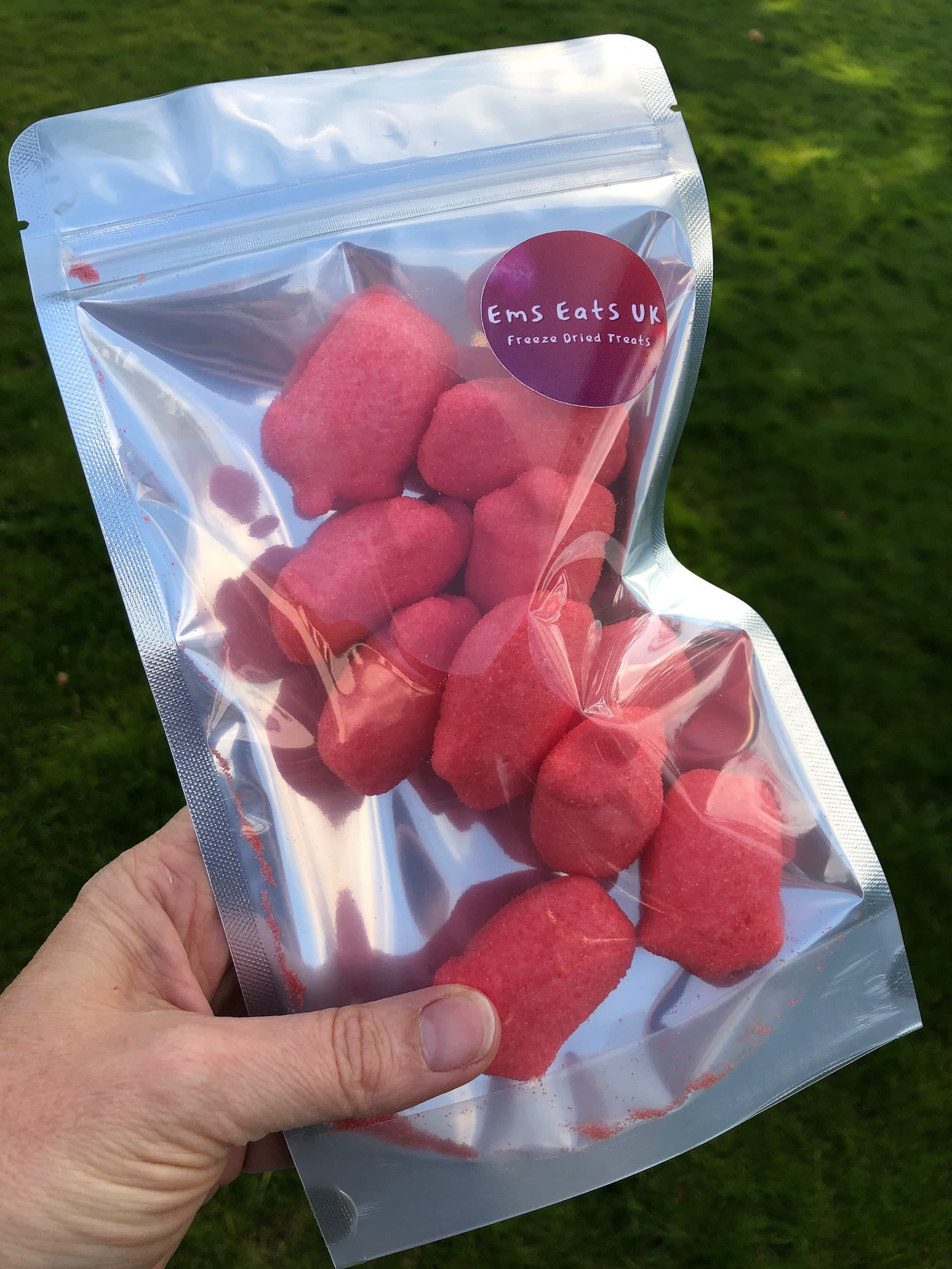 UK Freeze Dried Fizzy Strawberry Foam - British Sweets|Thank you Present|Unique Gift|Crunchy Candy|Romantic Present|Unusual Gift|Apology - image 4