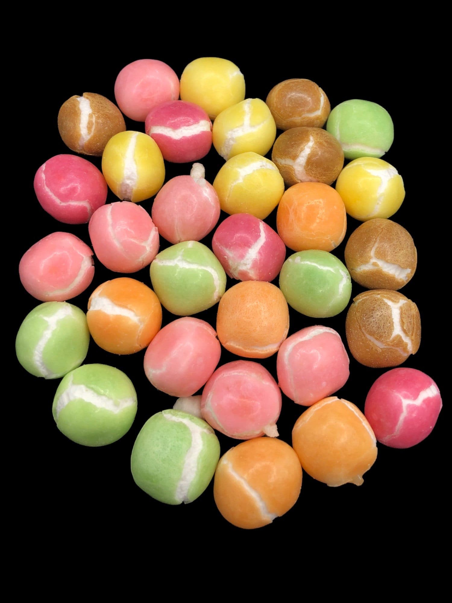 UK Freeze Dried  Crunchy Bullet Balls - Amazingly Crunchy|Freeze Dried Candy|Crunchy Sweets|Fruit Flavoured|Tangy