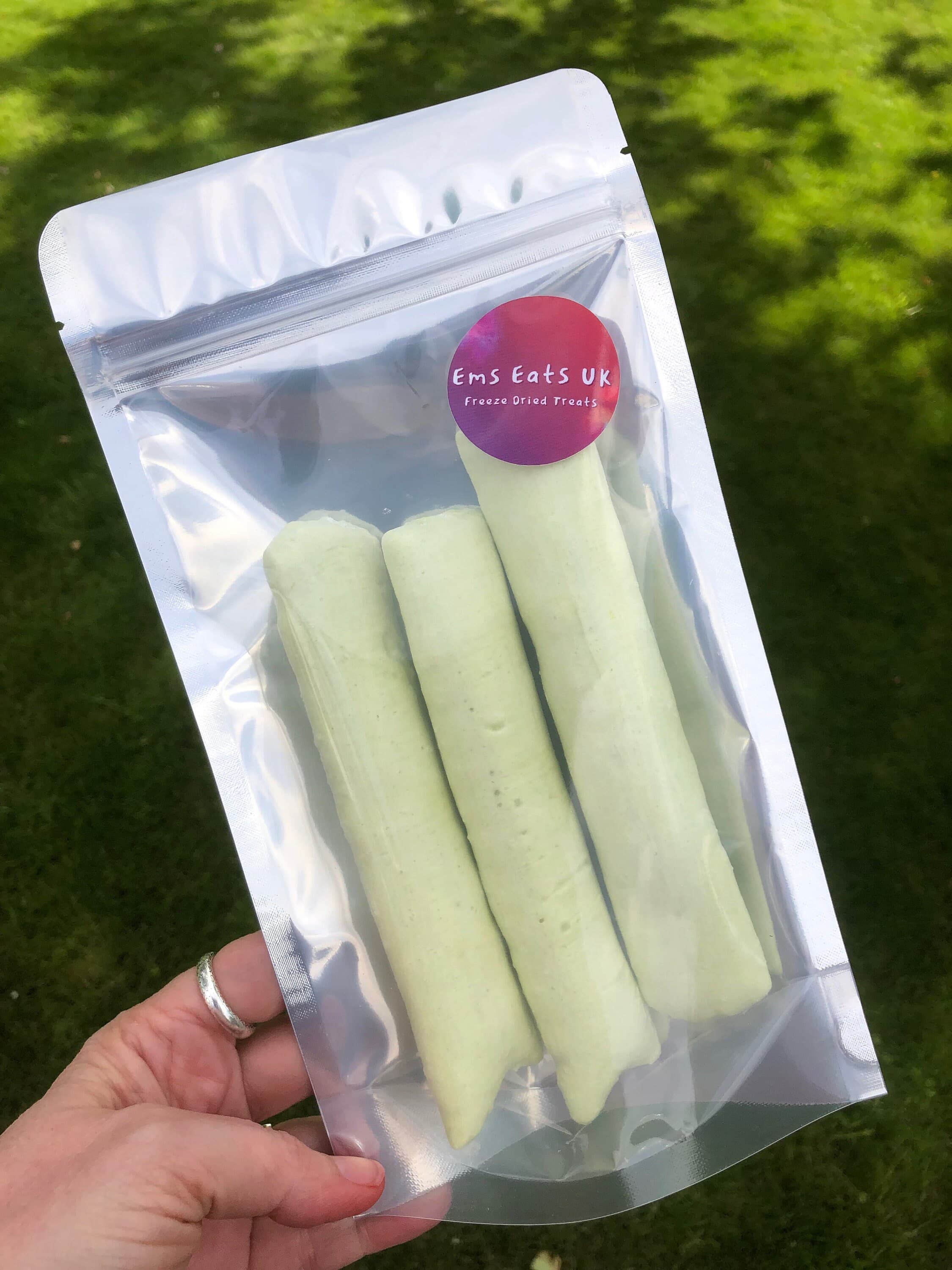 UK Freeze Dried Sour Apple Chew Bar with a Sherbert Center - Freeze dry sweets|candy sweet sample box|british retro sweets|Party Bag|Hens - image 4