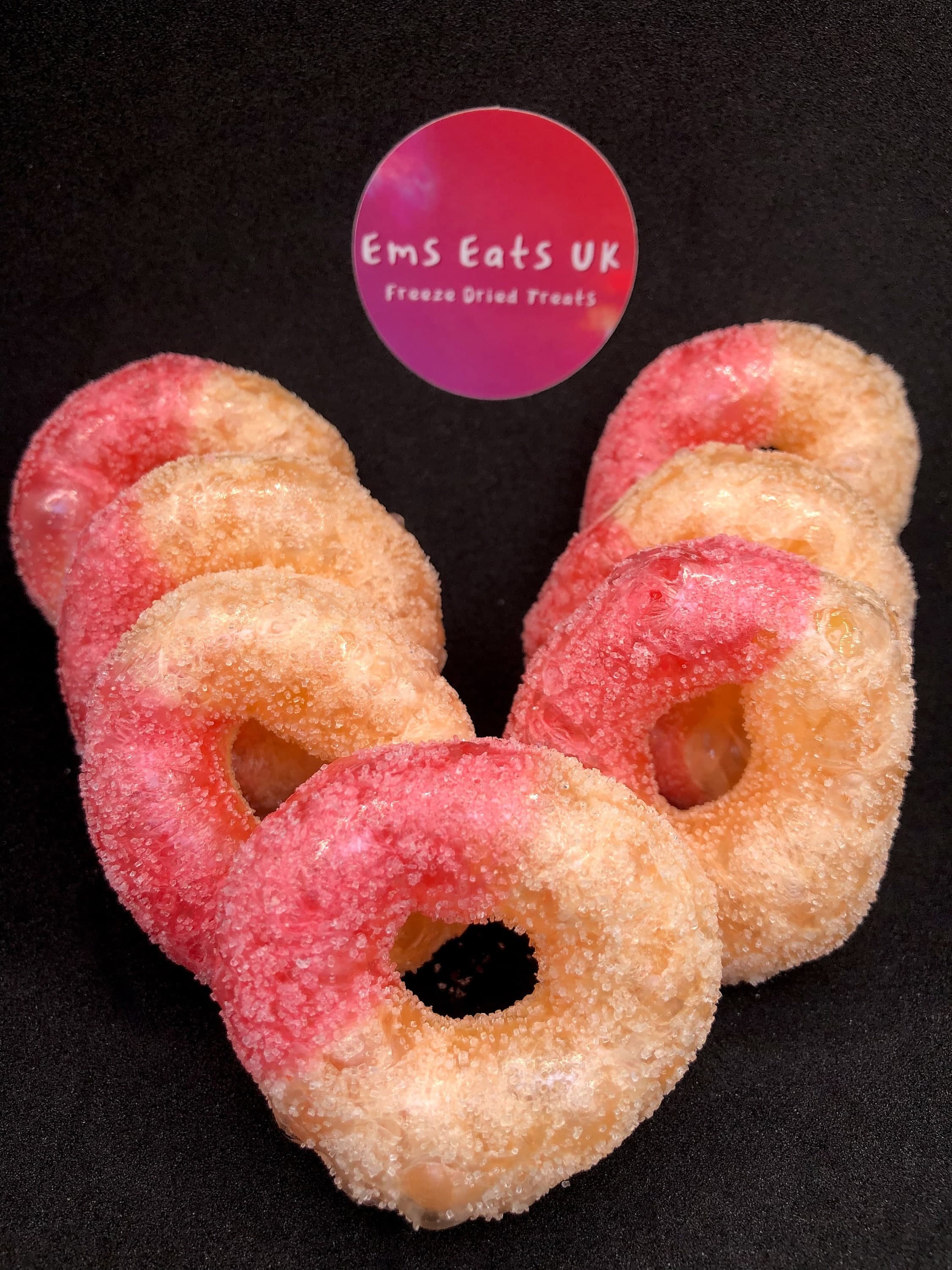 UK Freeze Dried Peach Rings - 1 - 3 Bags, crisp,light,airy delicious crunch|perfect gift|tiktok viral|Hala gift|sweet cone|sweet variety box