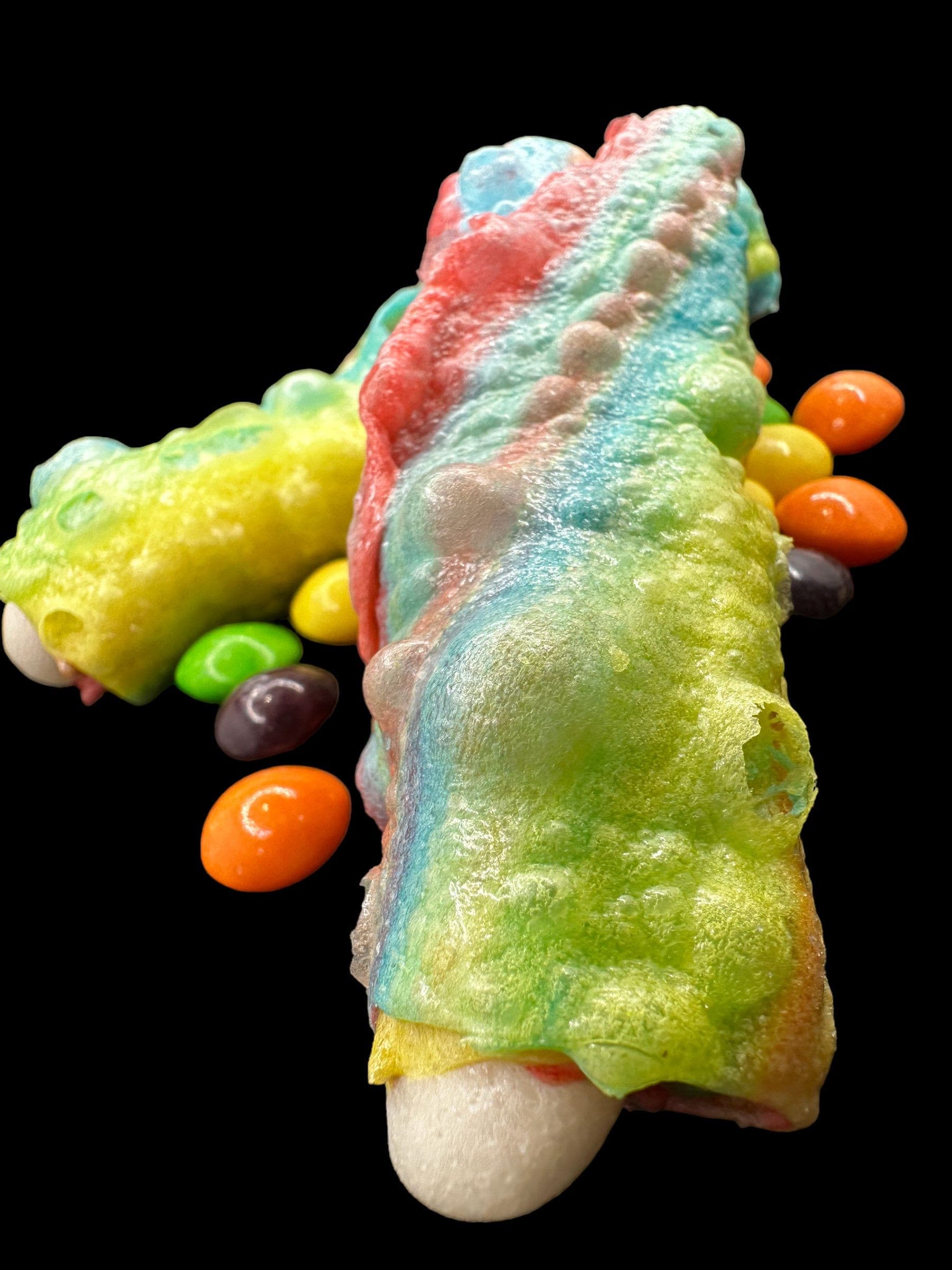 UK Freeze Dried Stuffed Fruit Roll-Ups - Imported|Limited Edition|Crisp Fruit Snacks|Tropical Flavours|Gluten Free|Fruit Balls