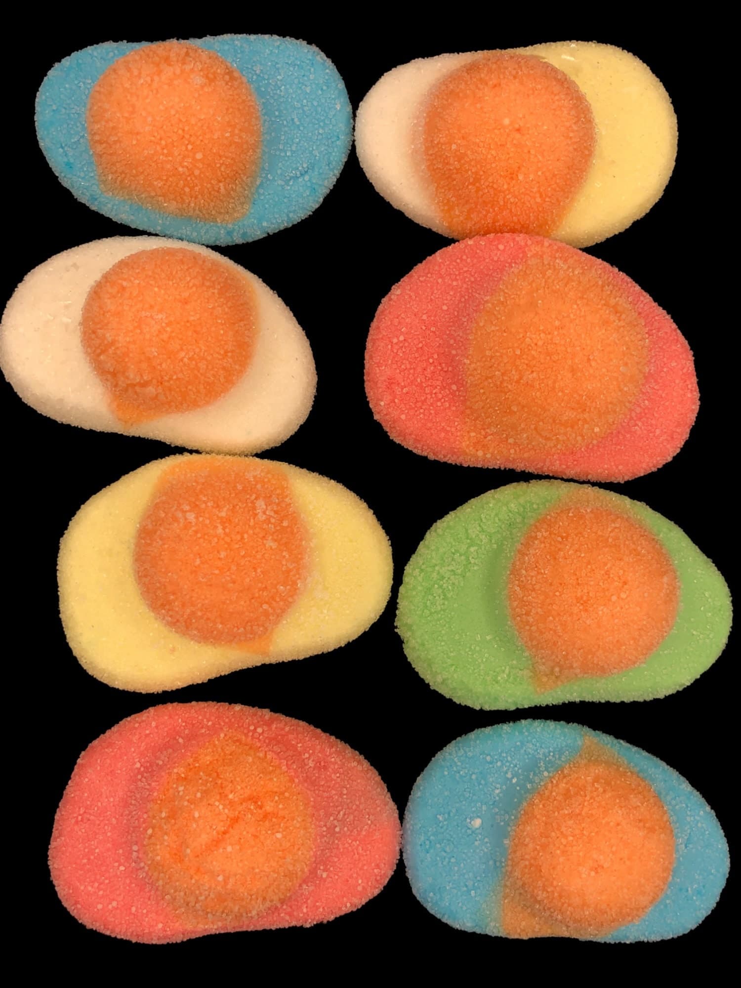 UK Freeze Dried Sour Multicoloured Fried Eggs - Crunchy & Crisp|Freeze Dried Sweets|Unusual Sweet Variety|Perfect Gift|Teachers Present - image 3