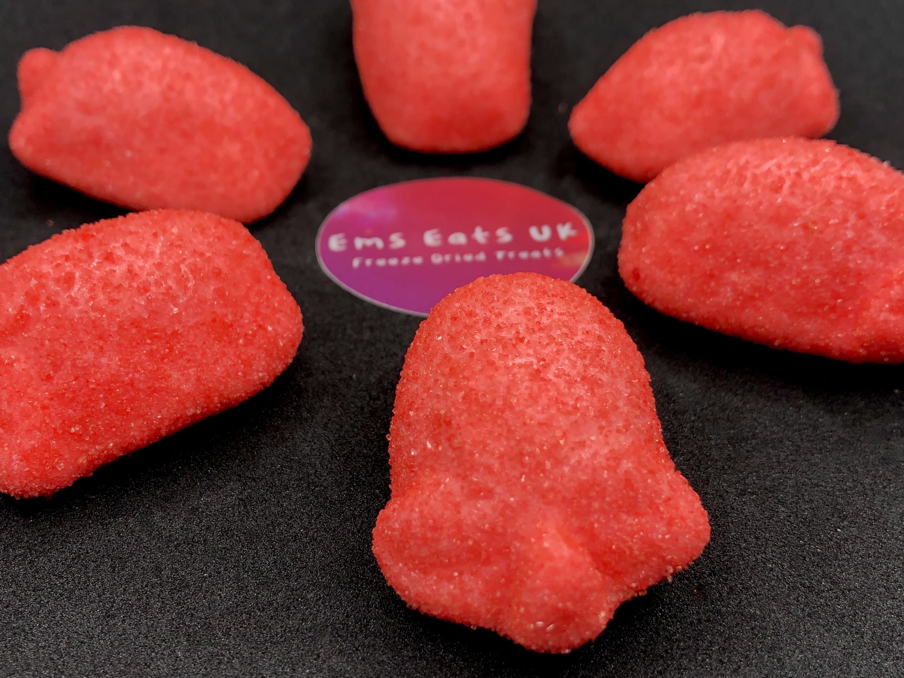 UK Freeze Dried Fizzy Strawberry Foam - British Sweets|Thank you Present|Unique Gift|Crunchy Candy|Romantic Present|Unusual Gift|Apology - image 3
