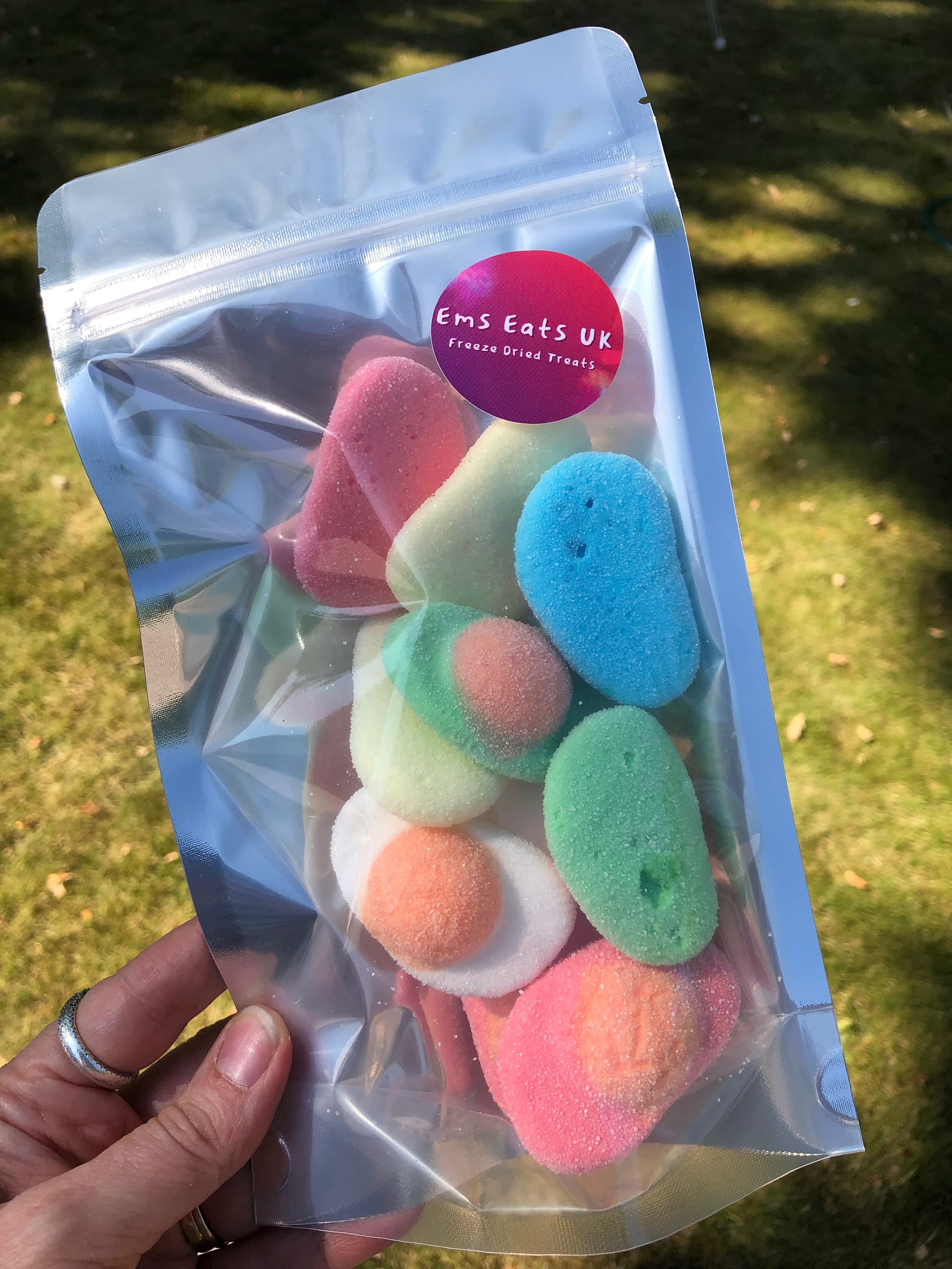 UK Freeze Dried Sour Multicoloured Fried Eggs - Crunchy & Crisp|Freeze Dried Sweets|Unusual Sweet Variety|Perfect Gift|Teachers Present - image 5