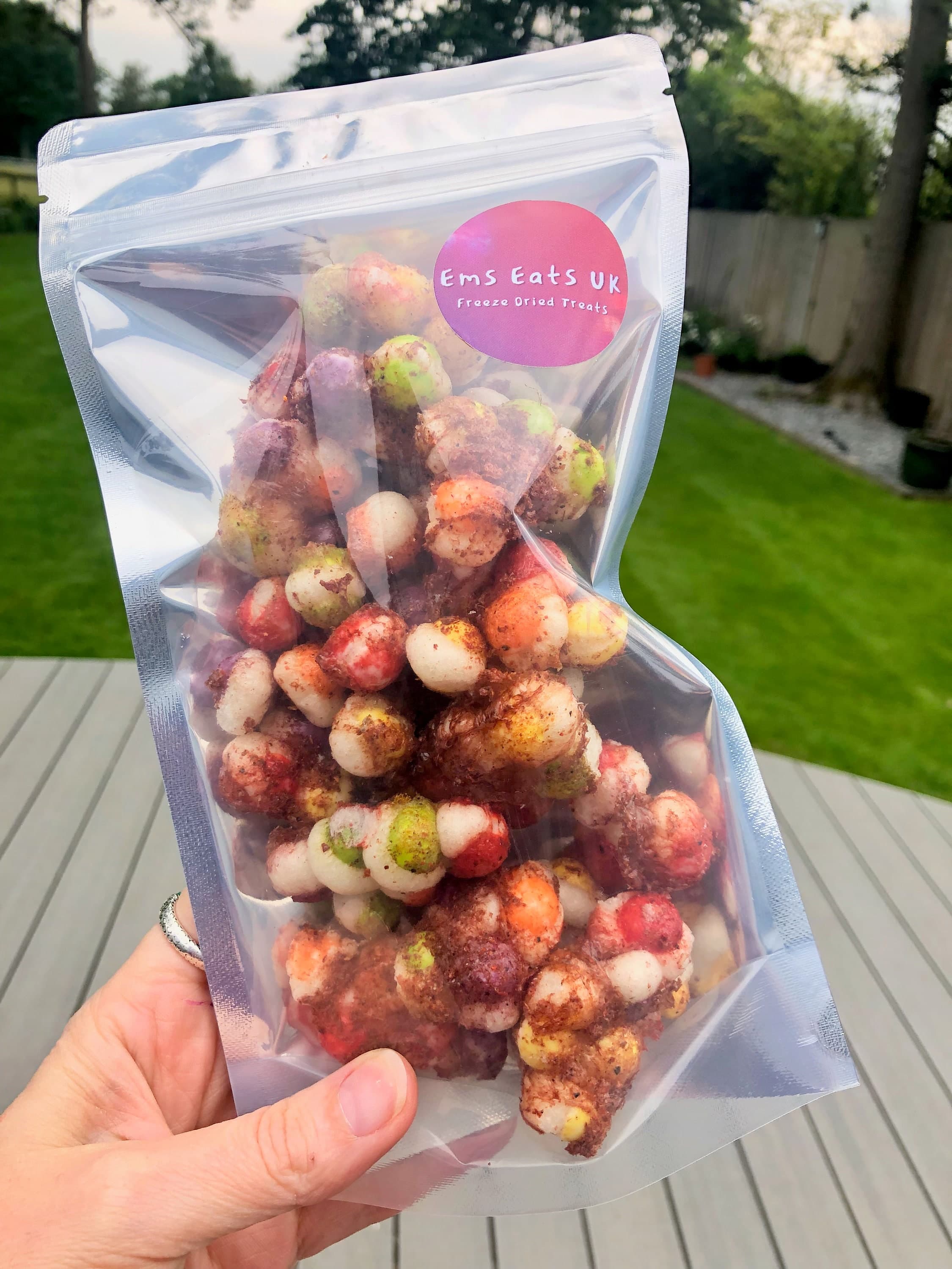 UK Freeze Dried Round Chamoy and Tajin Fruit Balls - Mexican Sweets|Dulce Enchilados|Freeze Dry Sweets|Halal Sweets|Vegan Candy|Spicy Sweets - image 4