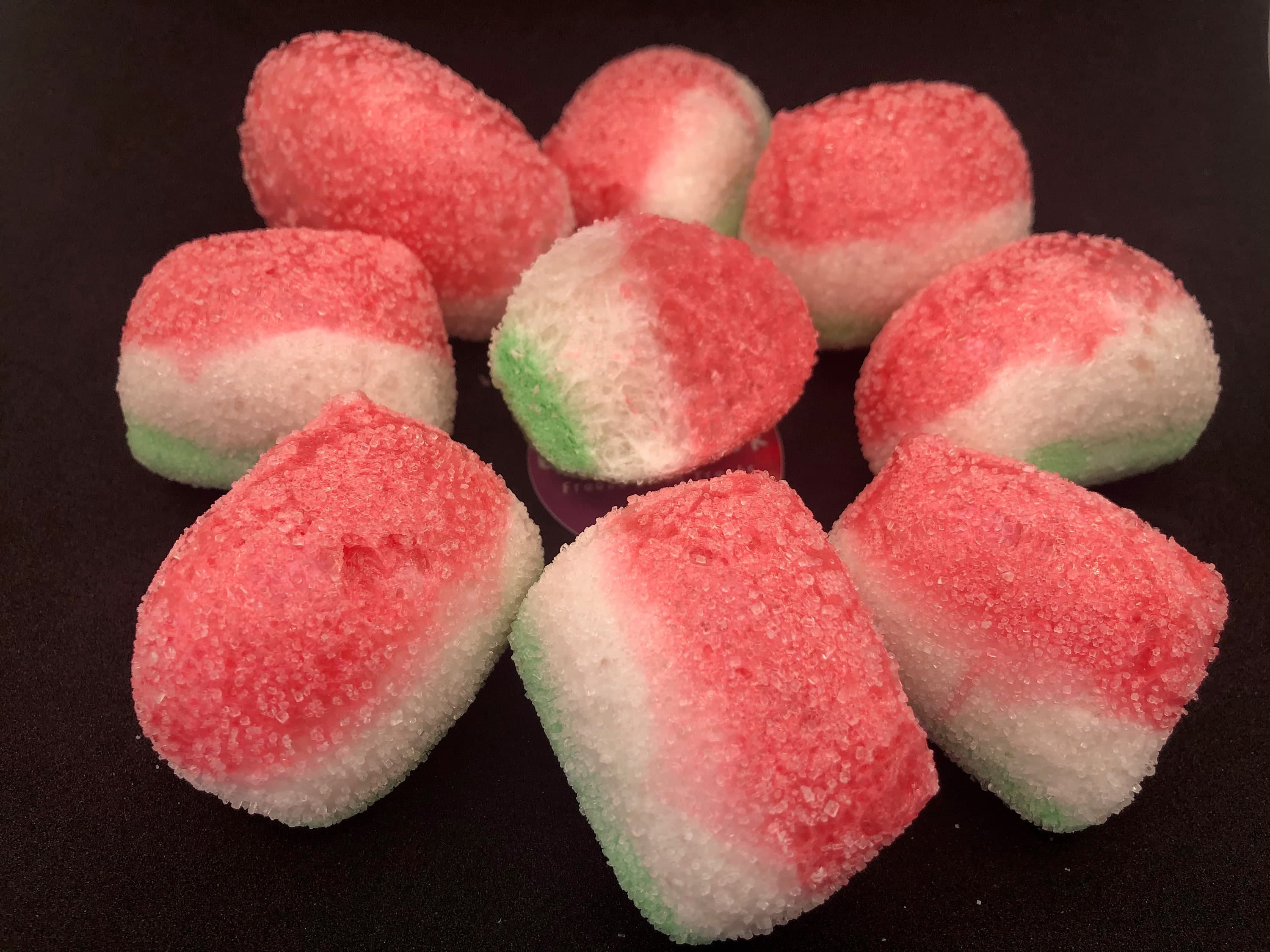 UK Freeze Dried Sour Watermelon Slices - Halal Candy|Eid gift|Sweet Cone|Thank you present|Party Bag Ideas|Sweet Buffet|Freeze Dried Sweets - image 3