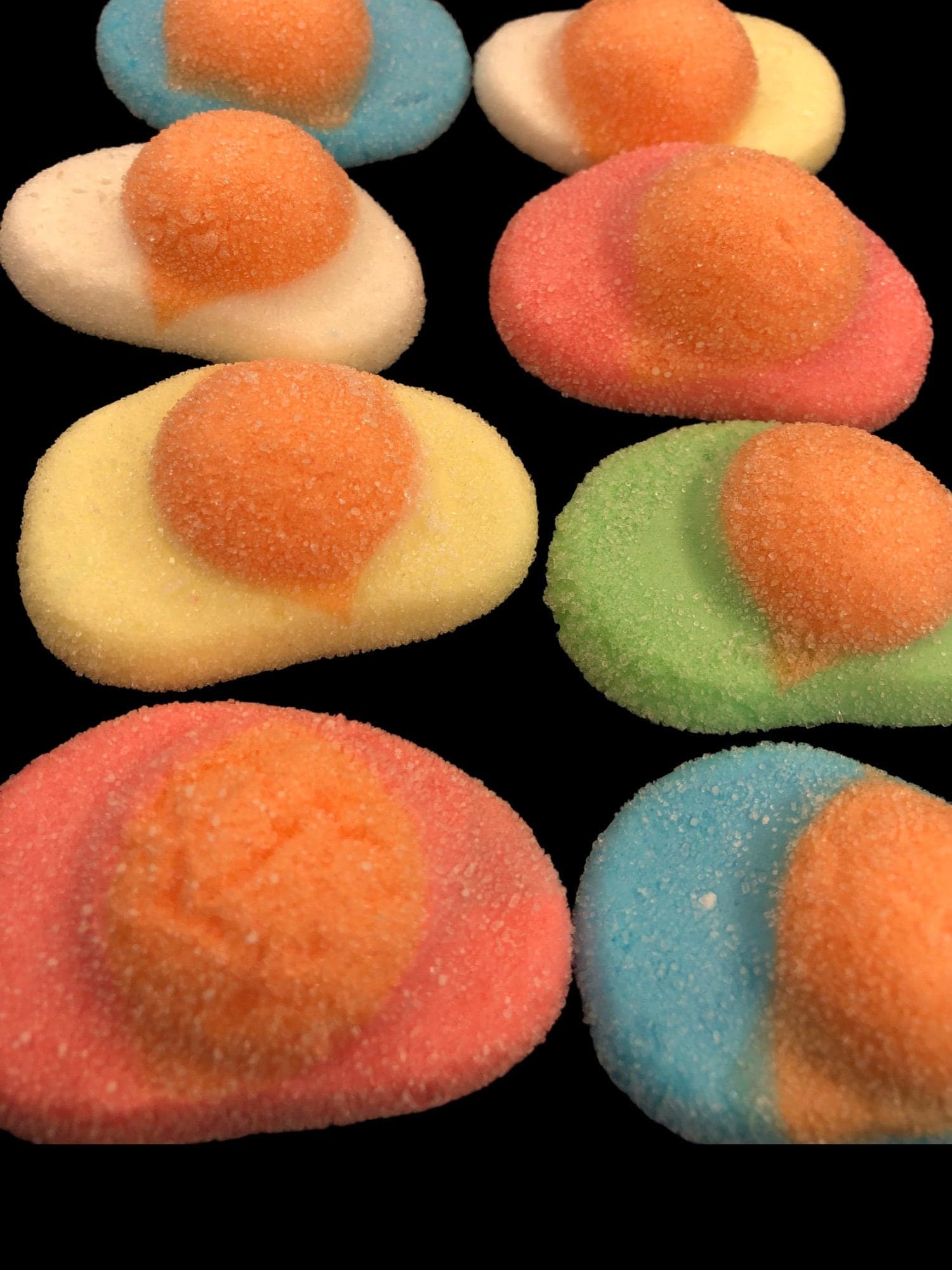 UK Freeze Dried Sour Multicoloured Fried Eggs - Crunchy & Crisp|Freeze Dried Sweets|Unusual Sweet Variety|Perfect Gift|Teachers Present - image 4