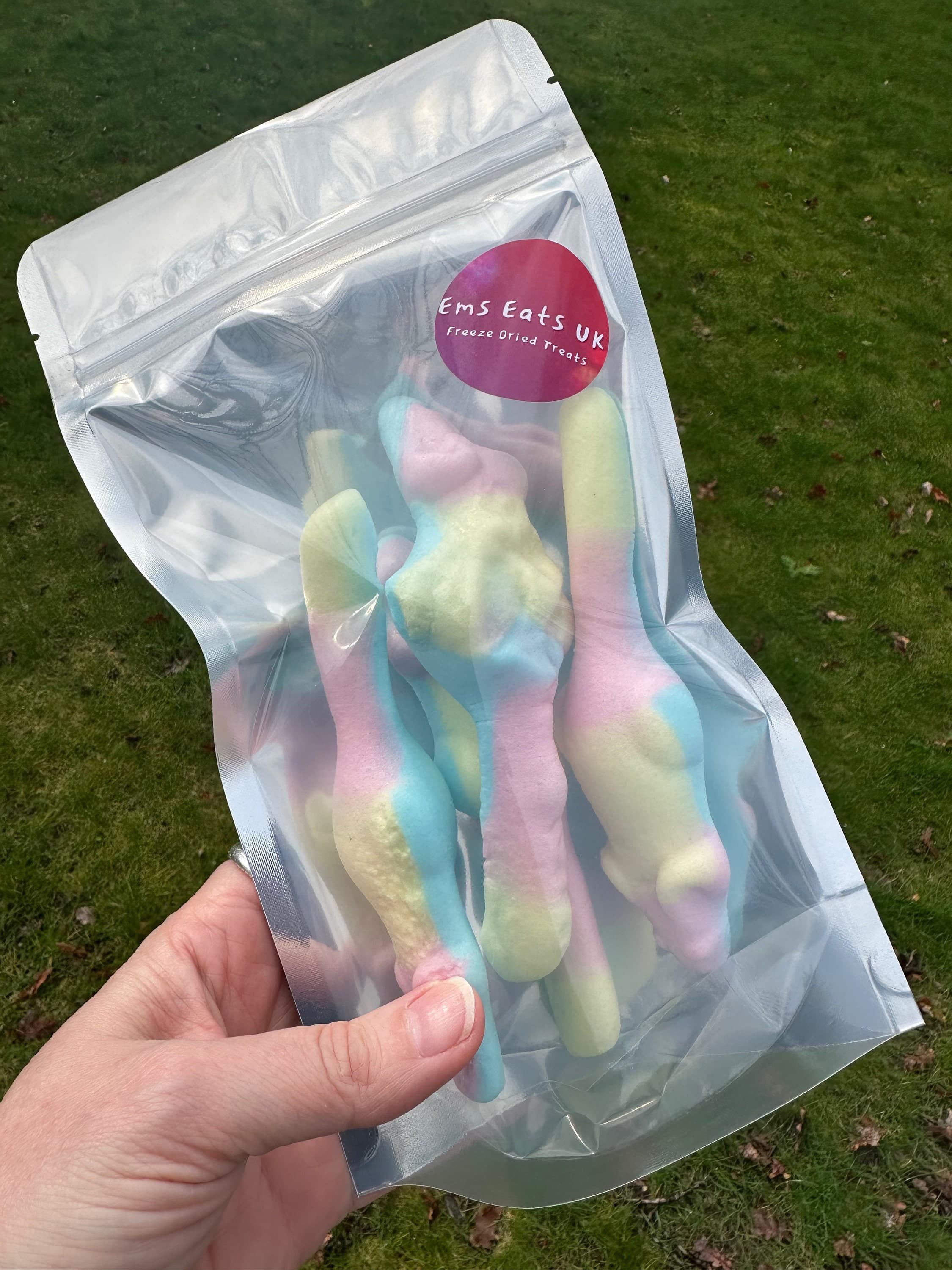 UK Freeze Dried Multi Coloured Mice - crisp,light,airy delicious crunch|tiktok viral|psychodelic colours|sweet cone|sweet variety box|GF - image 4