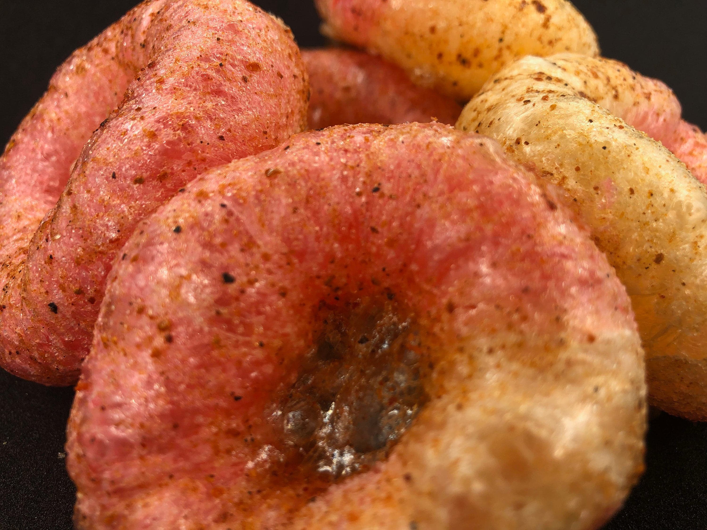 UK Freeze Dried Peach Rings flavoured with Chamoy & Tajin -Mexican Inspired Dulces Enchiladas|Thank you present|sweet and sour flavour|Halal - image 3