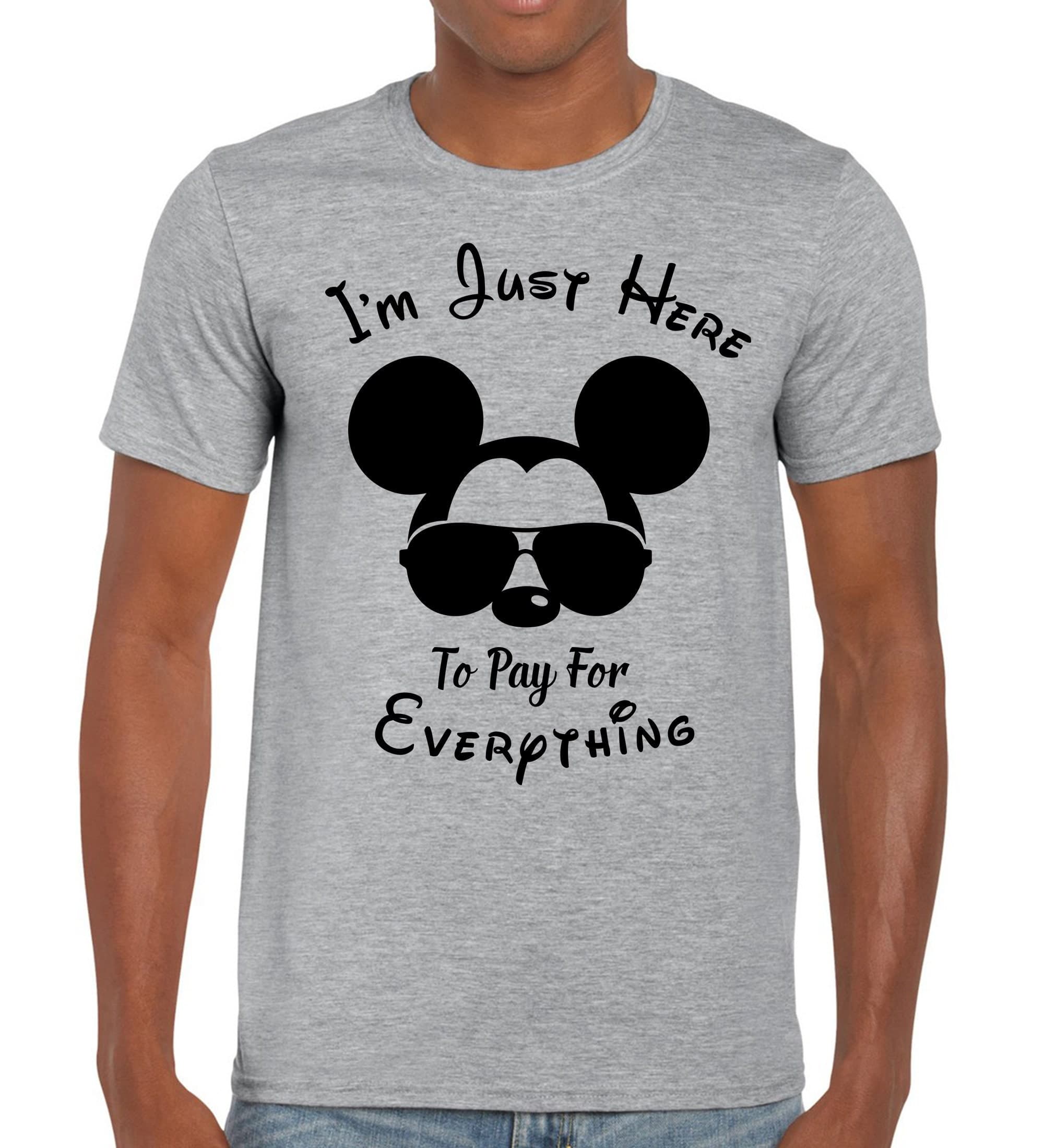 Disneyland Mickey Mouse T-shirt | Fathers Shirt Disneyland Paris Dad Shirt | Disneyworld Shirt | Family Holiday Vacation Tee | Gift For Him - image 3