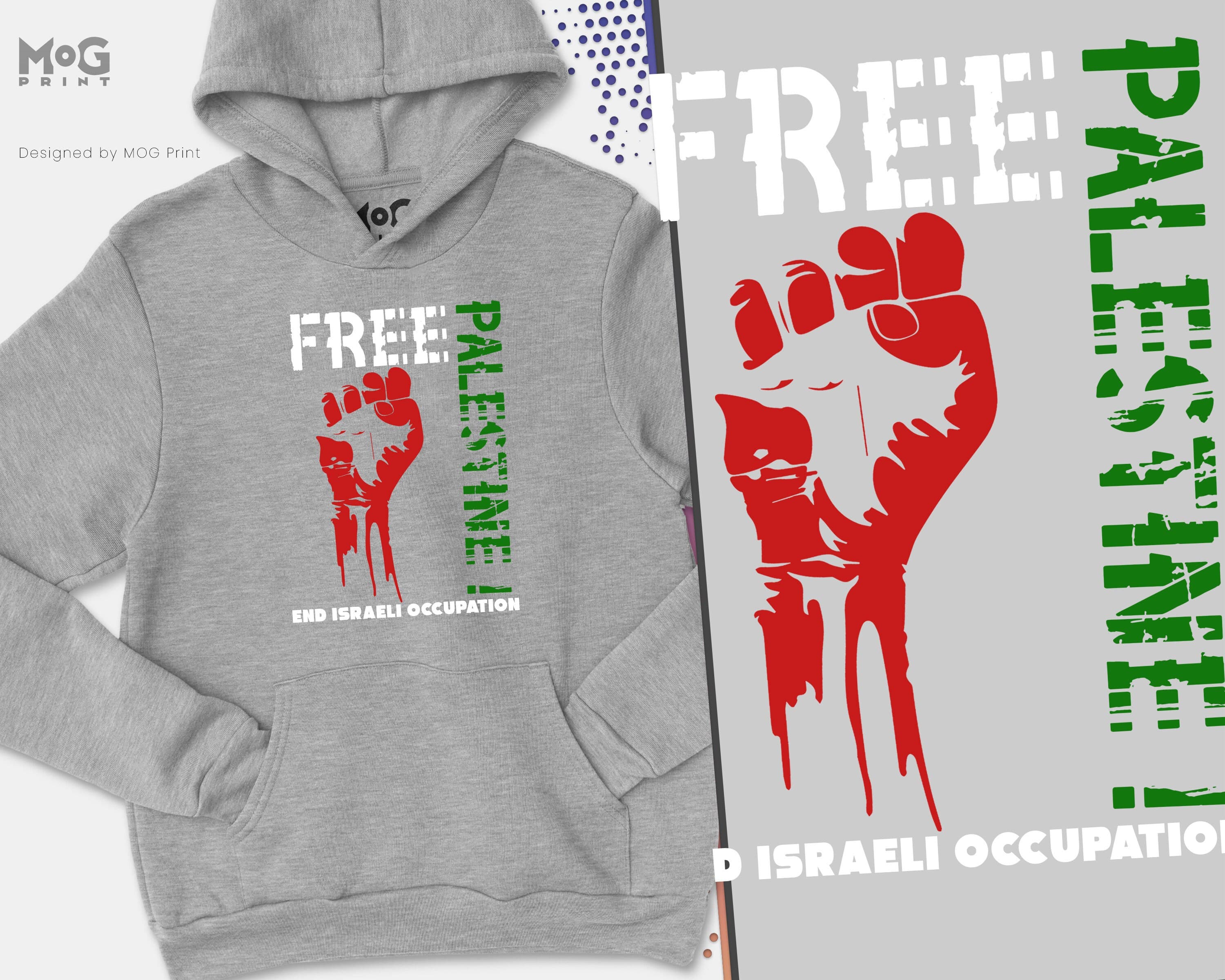 FREE PALESTINE Hoodie | Palestinian Freedom hoody | Save Gaza from Israeli Occupation | Protest Riot Awareness | Unisex Pullover Jumper UK - image 3