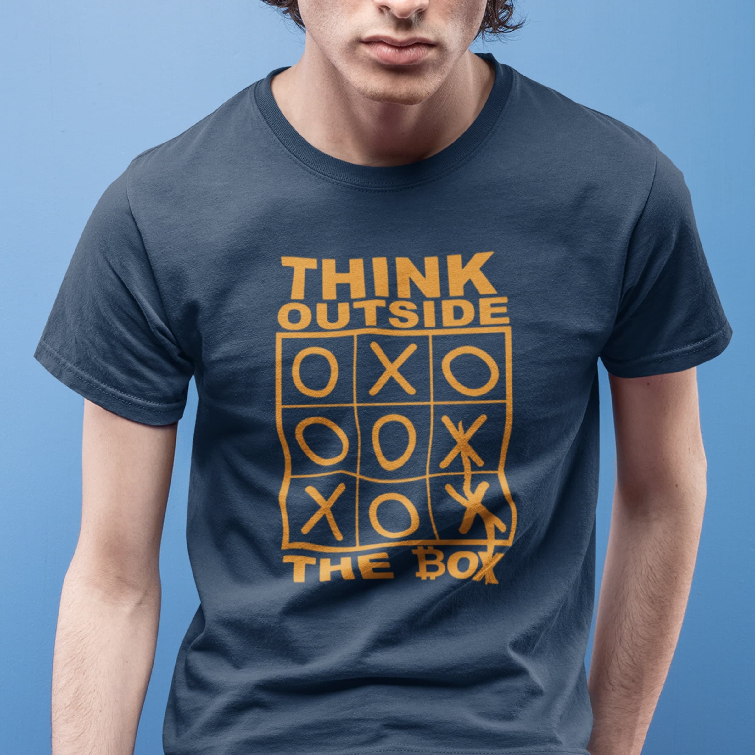 Think Outside the Box T-Shirt, Fun Nerdy Clever Wisdom Innovation Quote Entrepreneur Innovate Novelty Problem Solving Innovator Business Tee - image 3