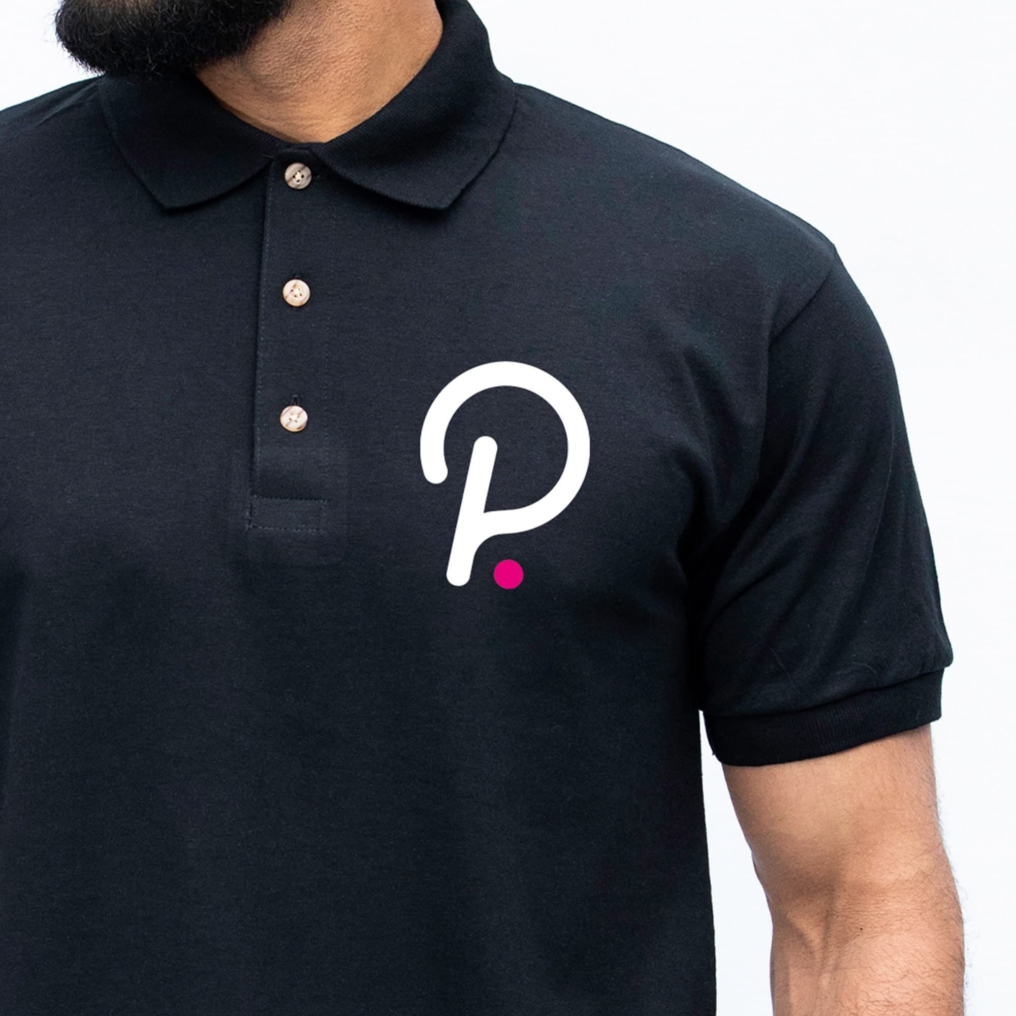 Polkadot Logo Crypto Polo shirt | Dot Cryptocurrency Coin | Traders Trading Shirt Trader | Shirt For Investors | Tech Lover Crypto Chain Top - image 4