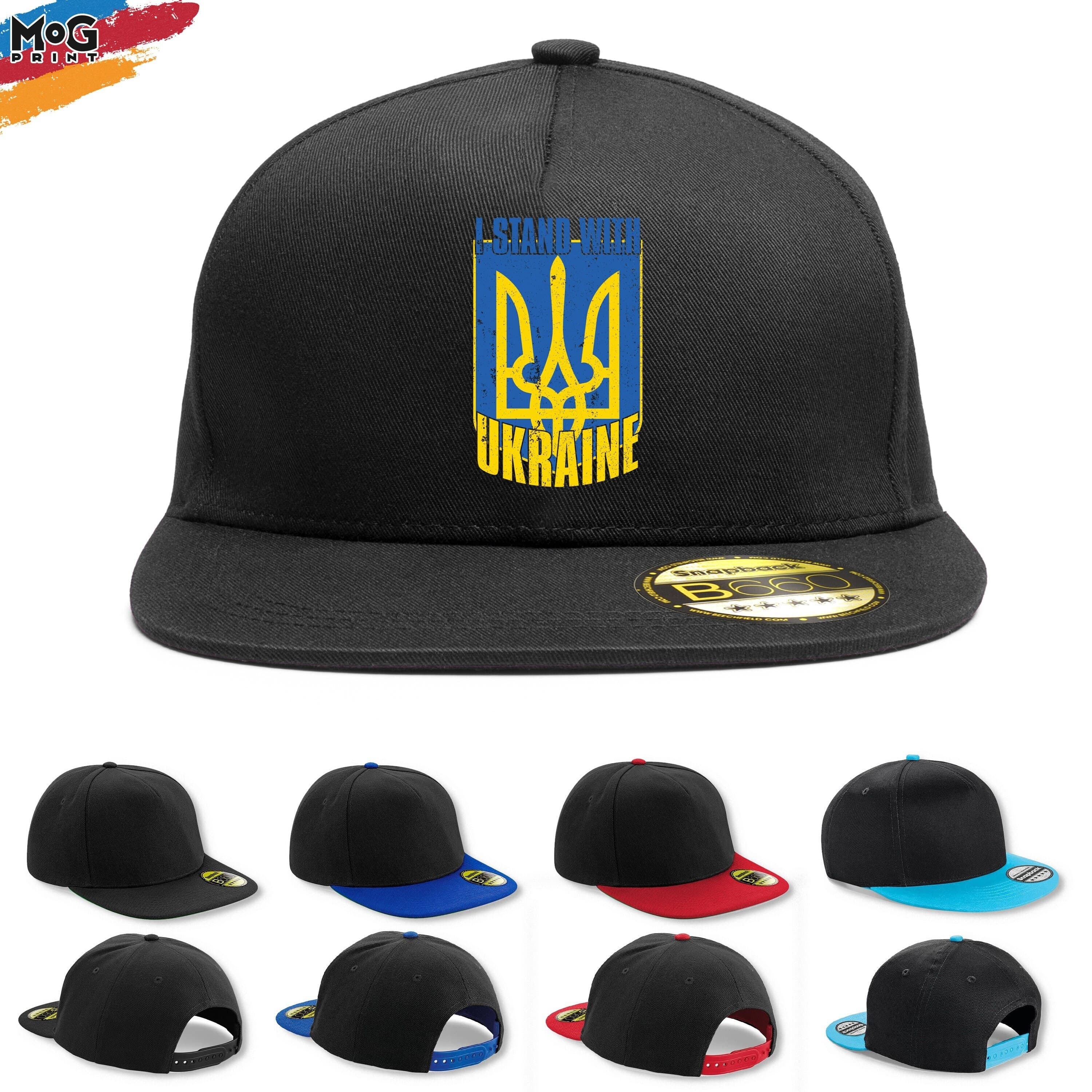 Stand With Ukraine Snapback Cap | Pray For Ukraine | Support Ukraine Hat | No War | Anti Russia-Love To Ukraine | Pray For Ukraine Snapback
