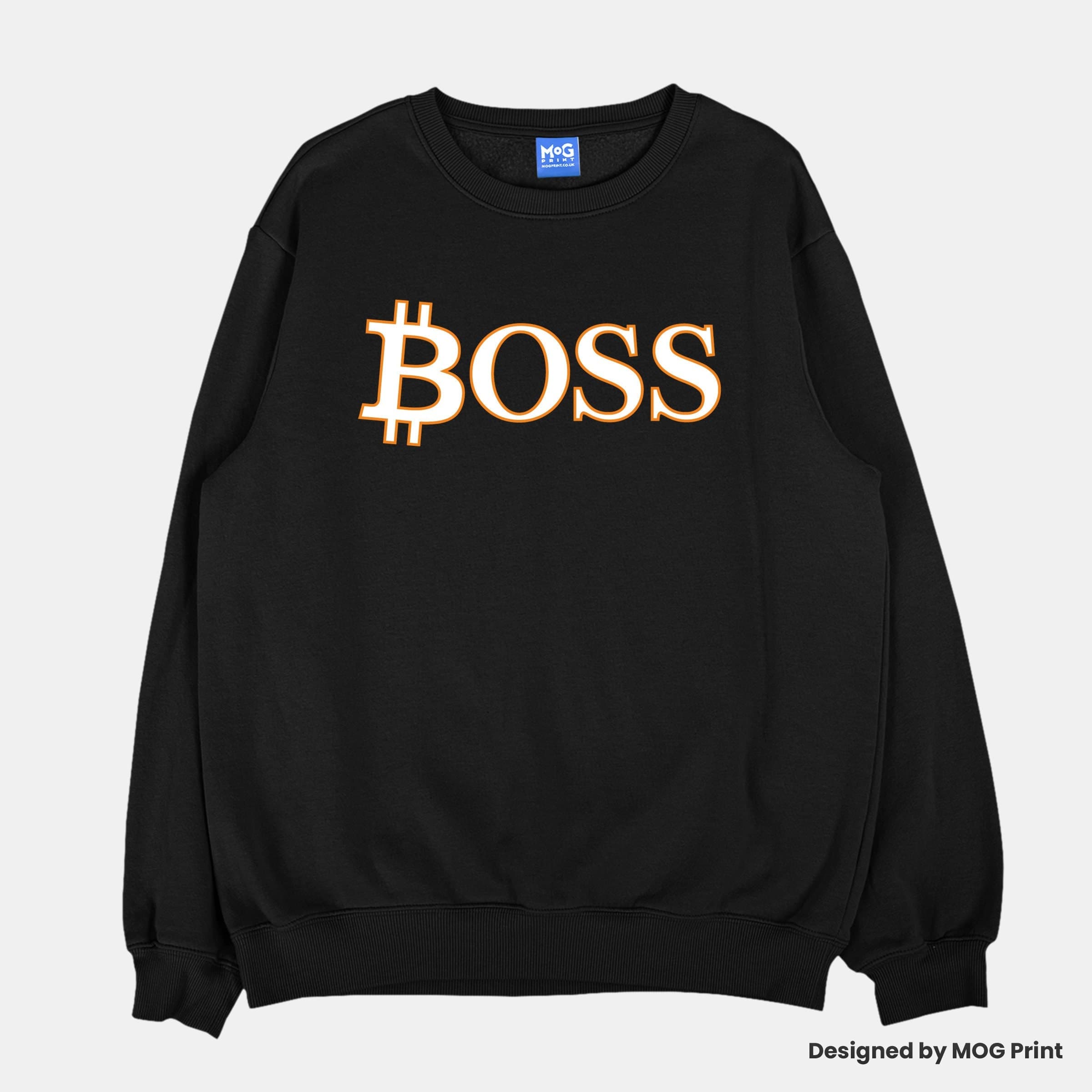 Bitcoin Logo Designer Btc Jumper Bitcoin Sweater Jumper Cryptocurrency Symbol Blockchain Currency Sweatshirt Crypto-Apparel Satoshi Nakamoto - image 3