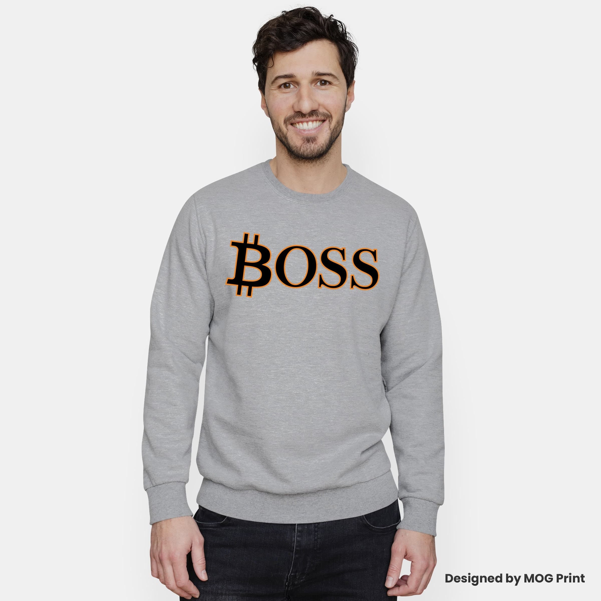Bitcoin Logo Designer Btc Jumper Bitcoin Sweater Jumper Cryptocurrency Symbol Blockchain Currency Sweatshirt Crypto-Apparel Satoshi Nakamoto - image 4