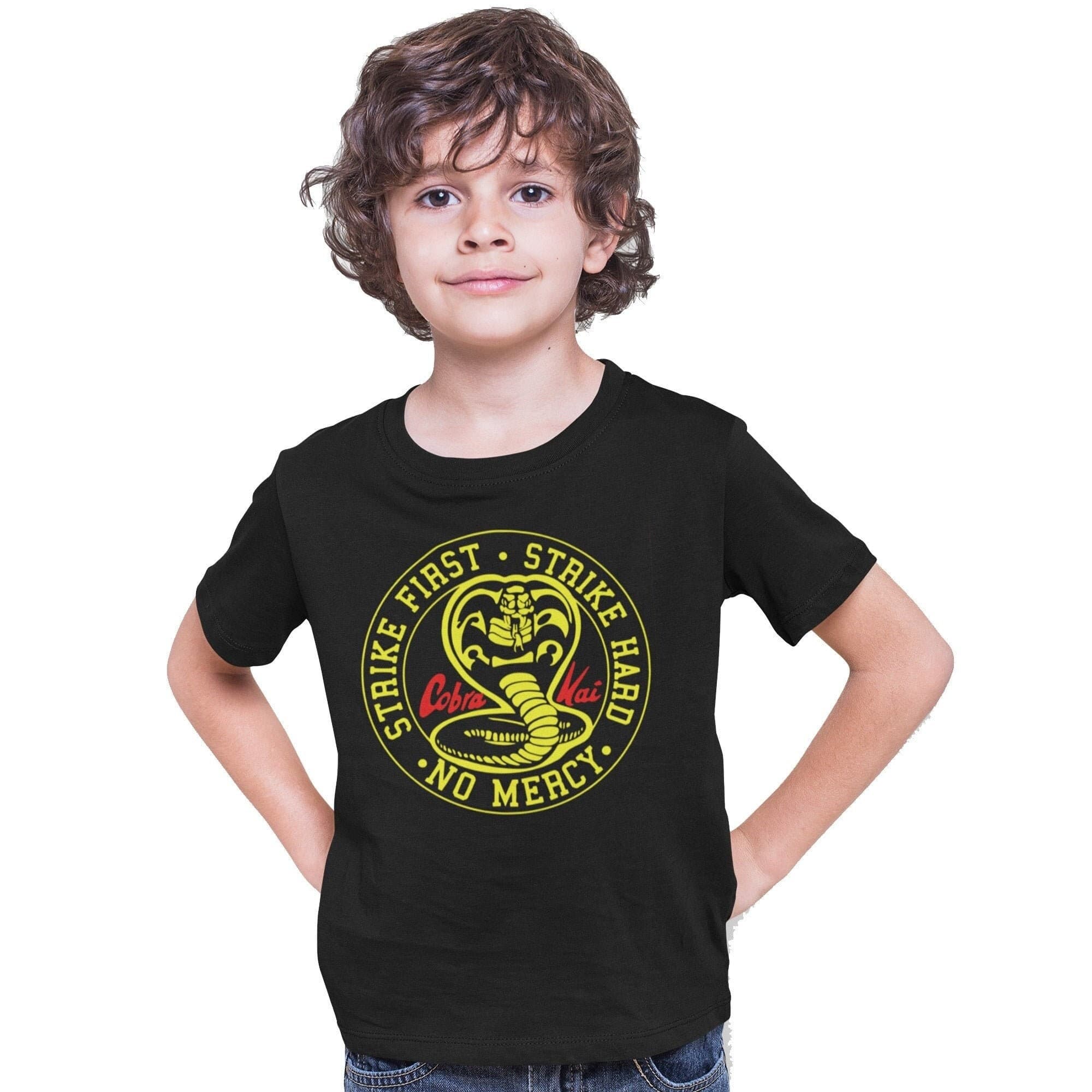 Cobra Kai Kids T shirt Kung Fu Top Gift Cobra Kai Shirt | Karate Kid | Karate Shirt | Kids Gift Shirt | Birthday Gift | Childrens ALL Sizes