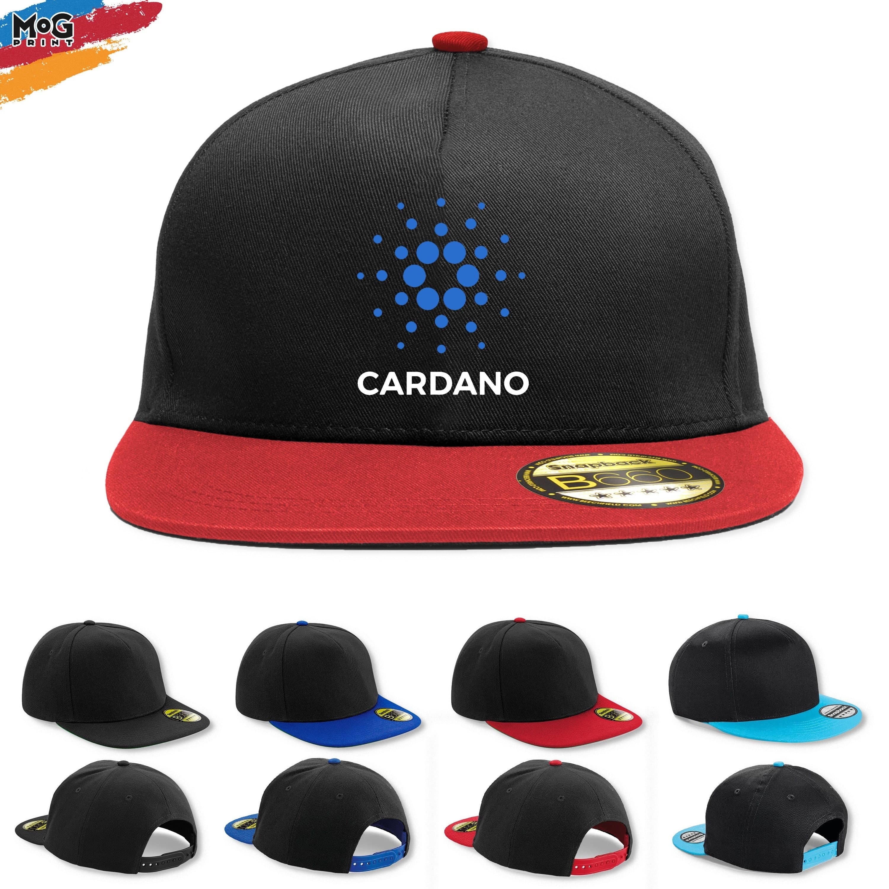 Cardano Logo Snapback Hat | Cardano Ada Hat | Blockchain Cryptocurrency Coin Trader | Hodl Crypto Cap | Gift For Investor Dad | Unisex Adult - image 4