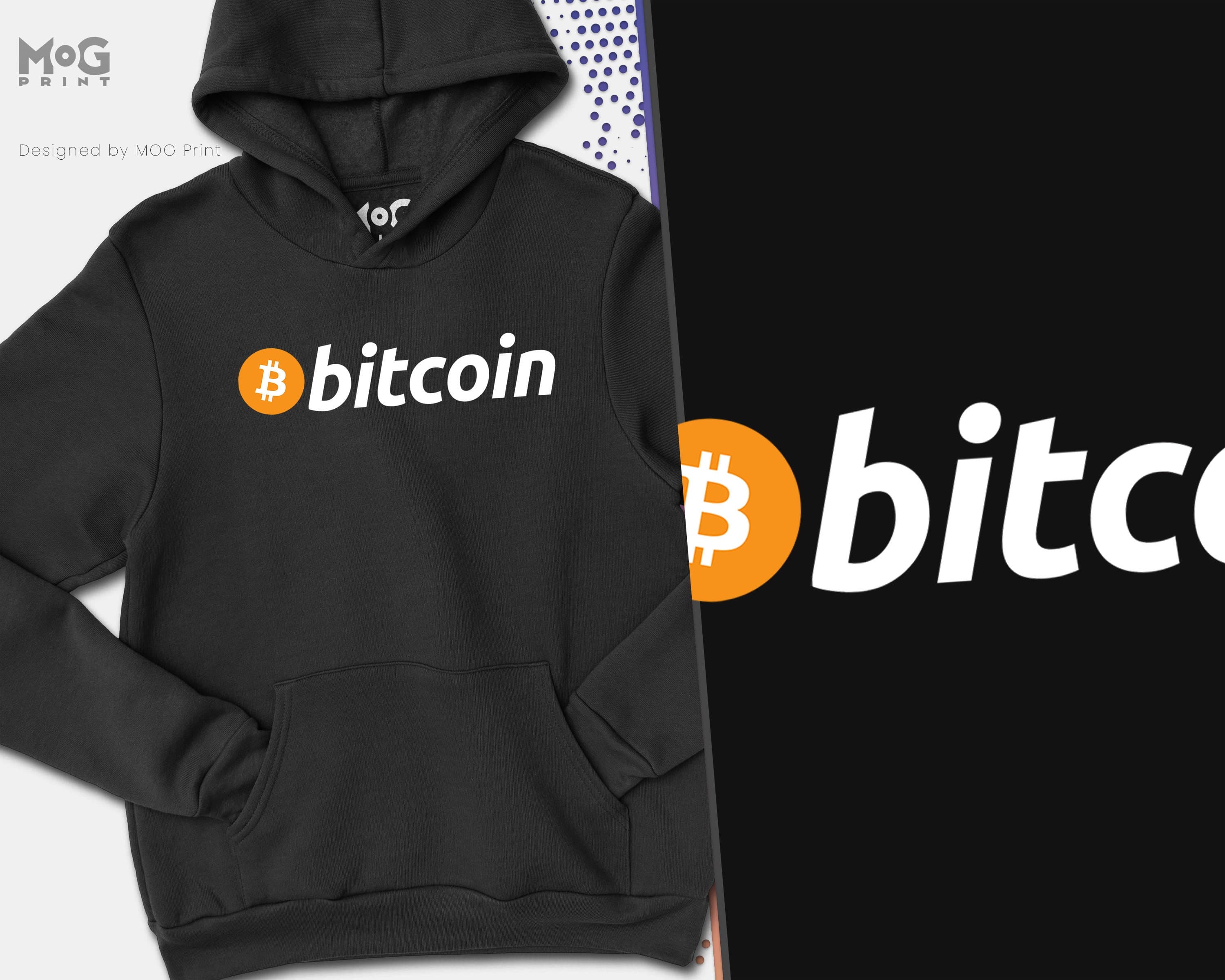 Bitcoin Logo Hoodie | Bitcoin Sweatshirt | BTC Crypto Coin | Cryptocurrency Gifts | Bitcoin Miner - Trader - Investor | Bitcoin Gift for ALL