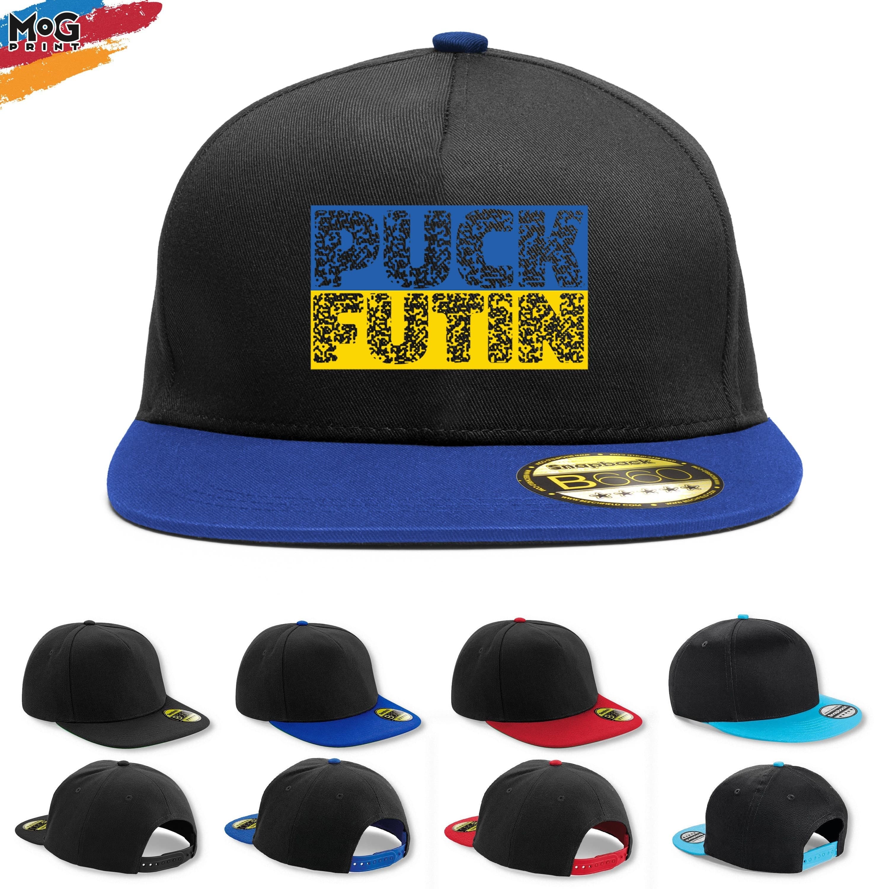 Puck Futin Snapback | Stop Russia Protest Cap | Ukraine Flag f Putin Hat - Love & Support Ukraine Pray For Ukraine Hat Supporting Ukraine - image 3