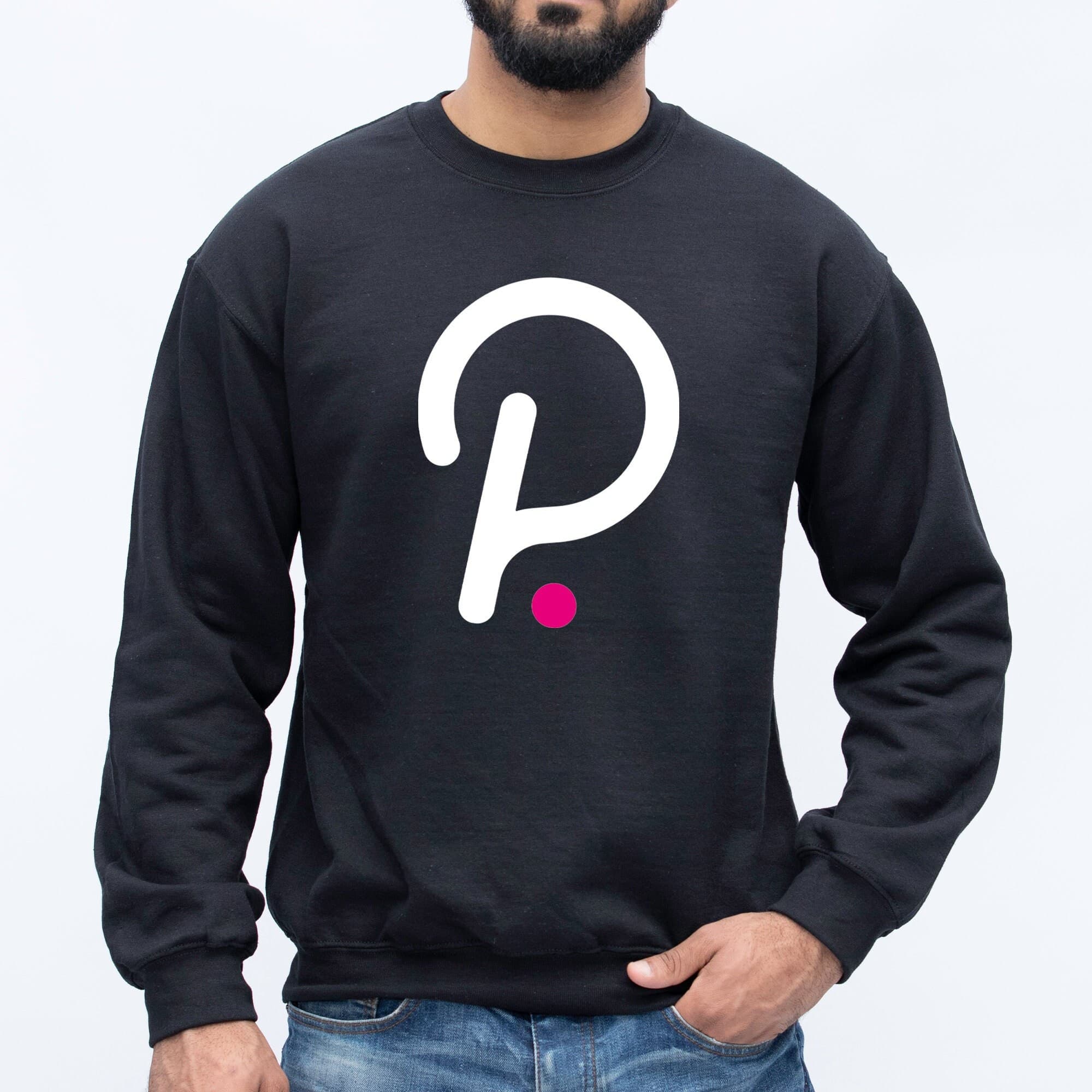 Polkadot logo Hoodie & Sweatshirt | DOT Crypto Coin | Cryptocurrency Gifts | Trader Investor Gift | UNISEX Clothing ALL Sizes - image 3