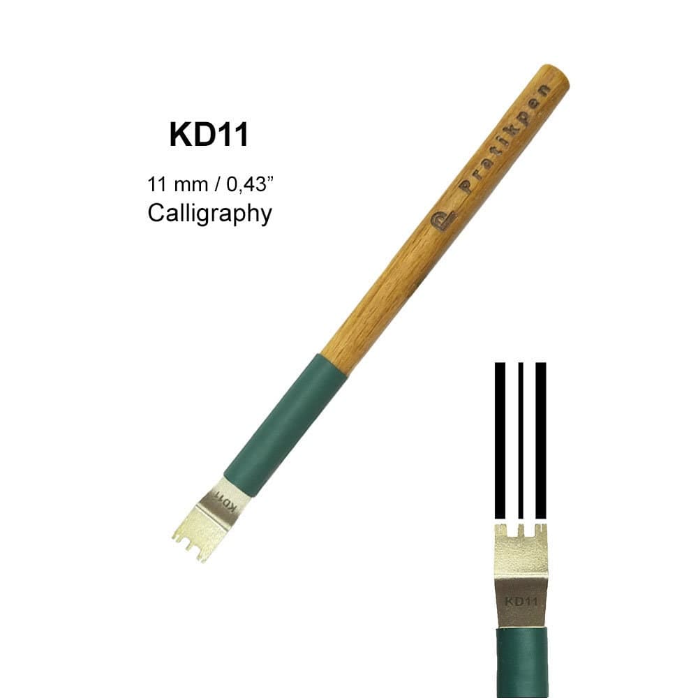 Personalized Pratikpen T Patterned KD11 (11mm / 0.43") Hand Lettering Calligraphy Pen - image 4