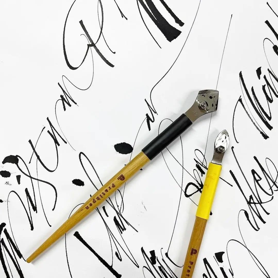Personalized Pratikpen R15 Calligraphy Pen – Classic Metal Nib, Wooden Handle, Smooth & Controlled Lettering - image 3