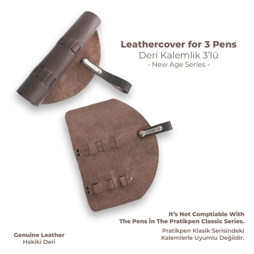 Pratikpen Leatherbag Pen Holder (3-5-8-10) - image 3