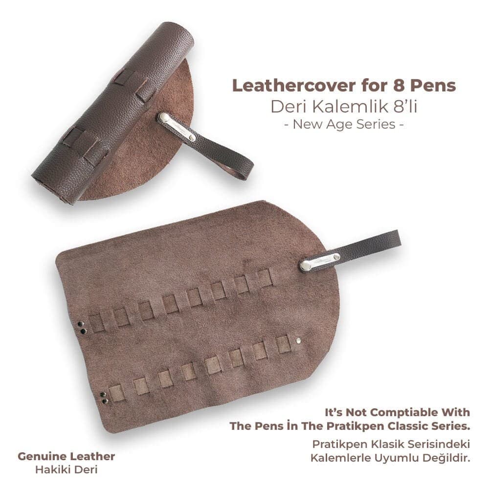 Pratikpen Leatherbag Pen Holder (3-5-8-10) - image 5