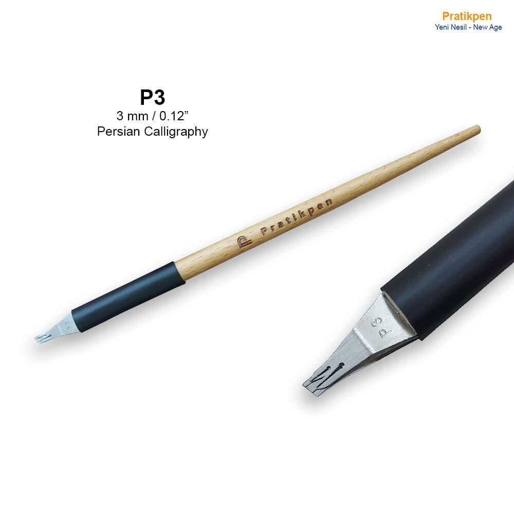 Personalized Pratikpen Taliq Calligraphy Pen Set – New Age Series (Persian Calligraphy) - image 4