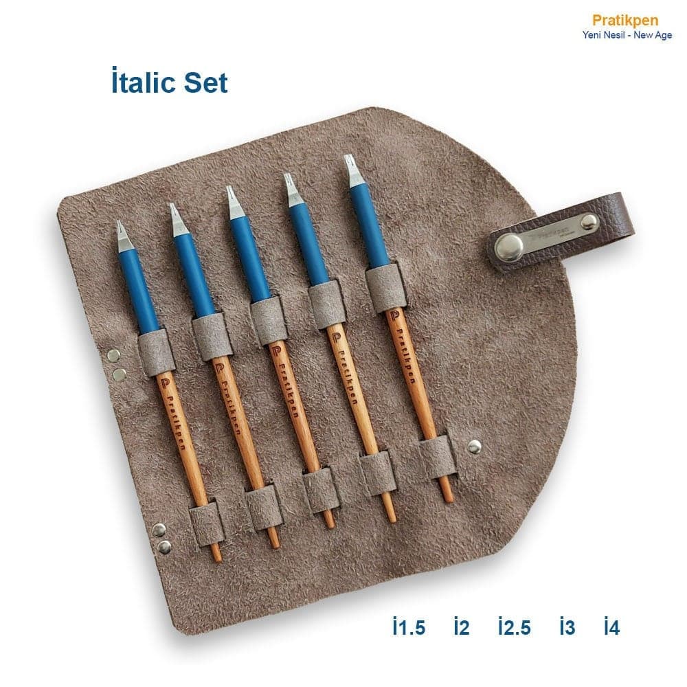 Personalized Pratikpen Italic Calligraphy Pen Set – New Age Stainless Steel Nibs - image 3