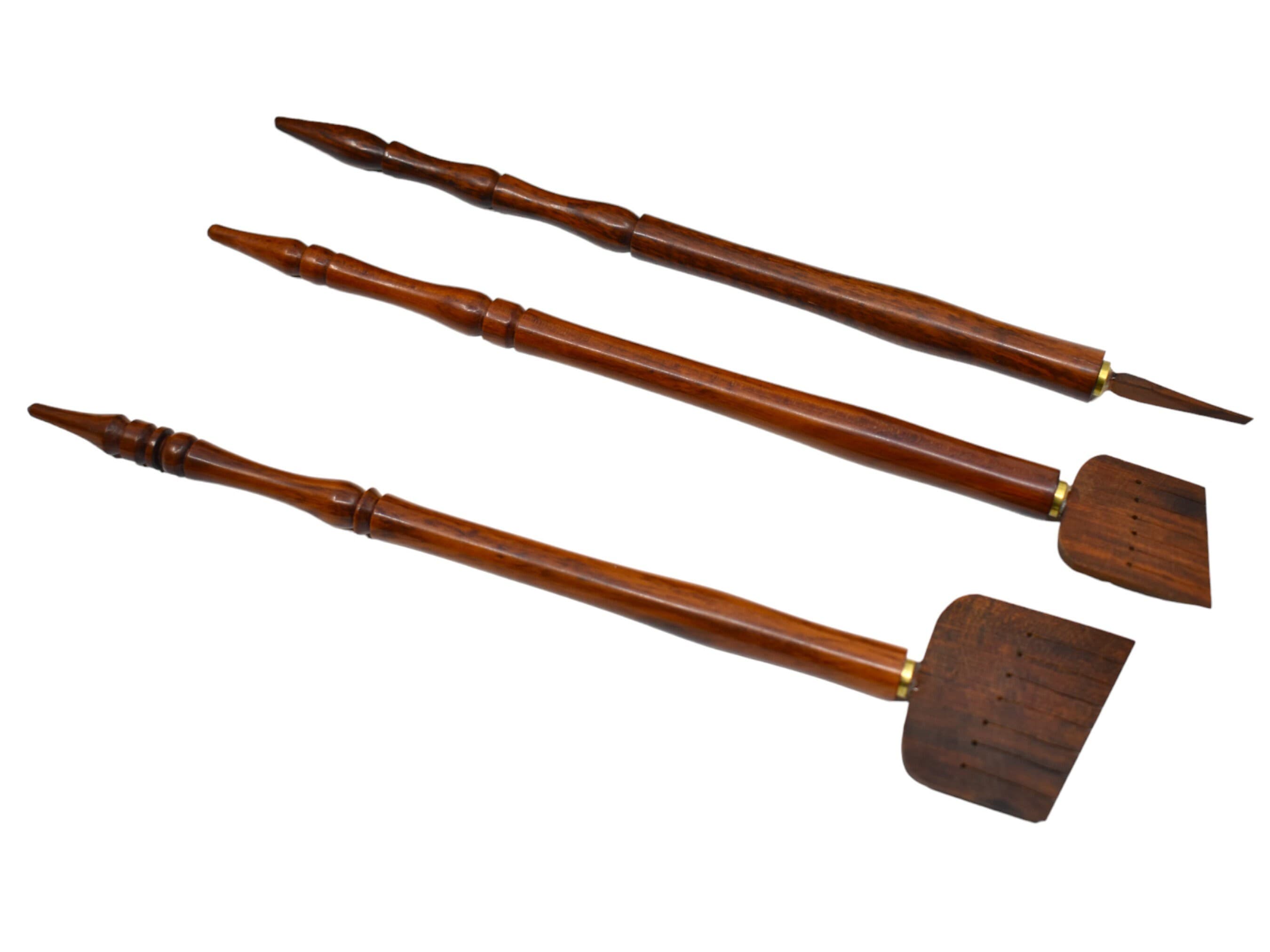 Arabic Calligraphy Pen Set: Snakewood Celi Cülüs Pen, 39 Nibs - image 3
