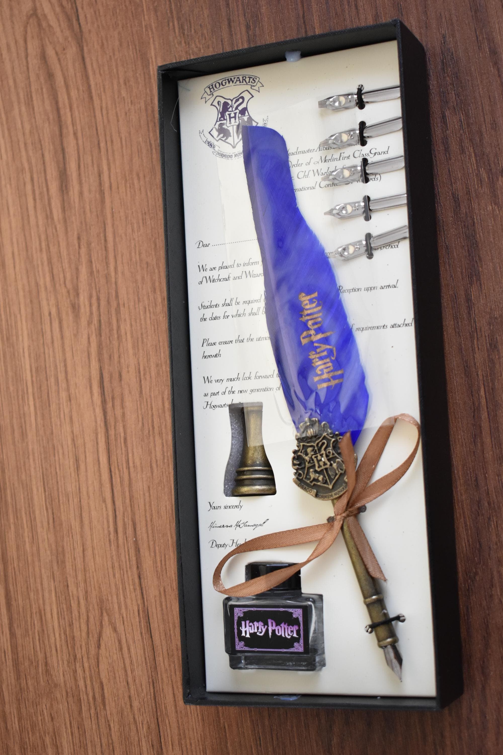 Personalized Harry Potter Feather Pen Set – Gift Fountain Pens - image 4