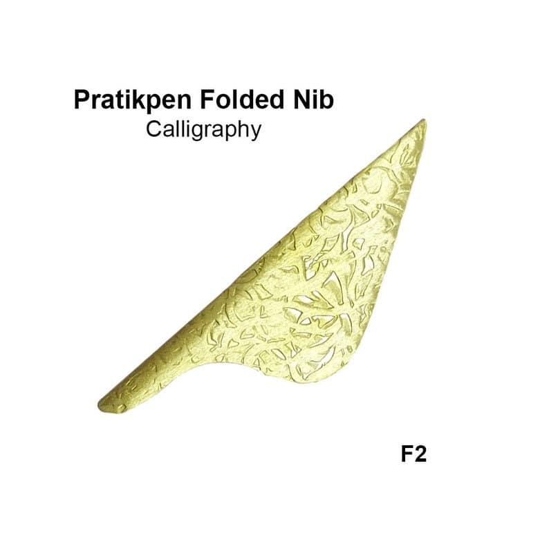 Pratikpen  Folded Nibs hand lettering handmade unique design handle  nib - image 5